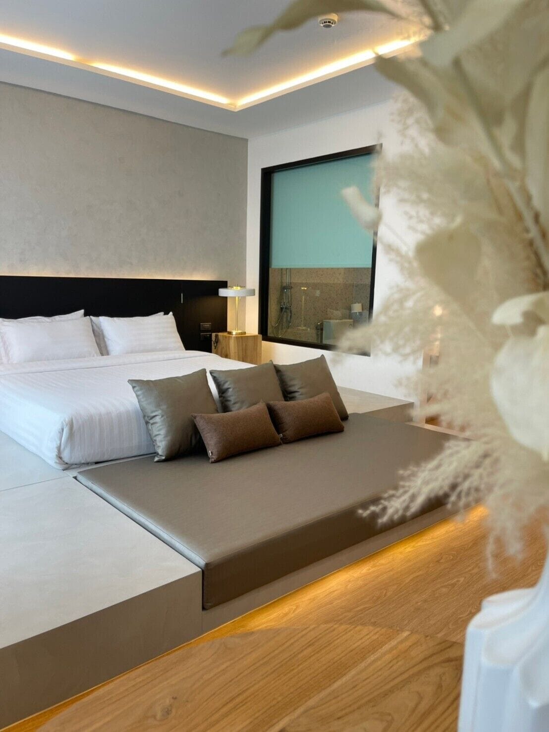غرفة مريحة ديلوكس بسرير كوين، R2 Hotel Chiangmai 3/8
