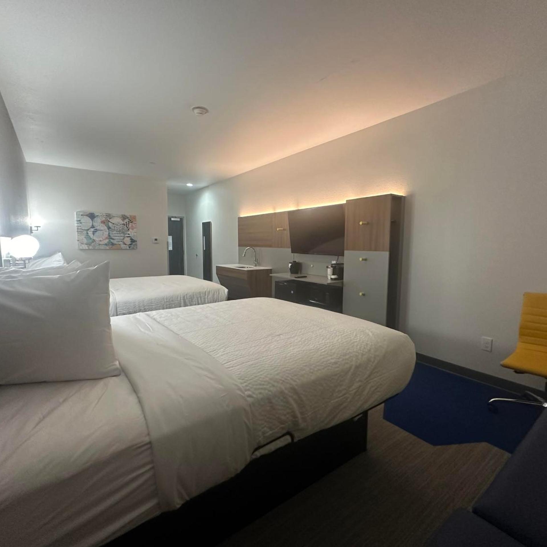 جناح استوديو بسرير كوين بمطبخ صغير