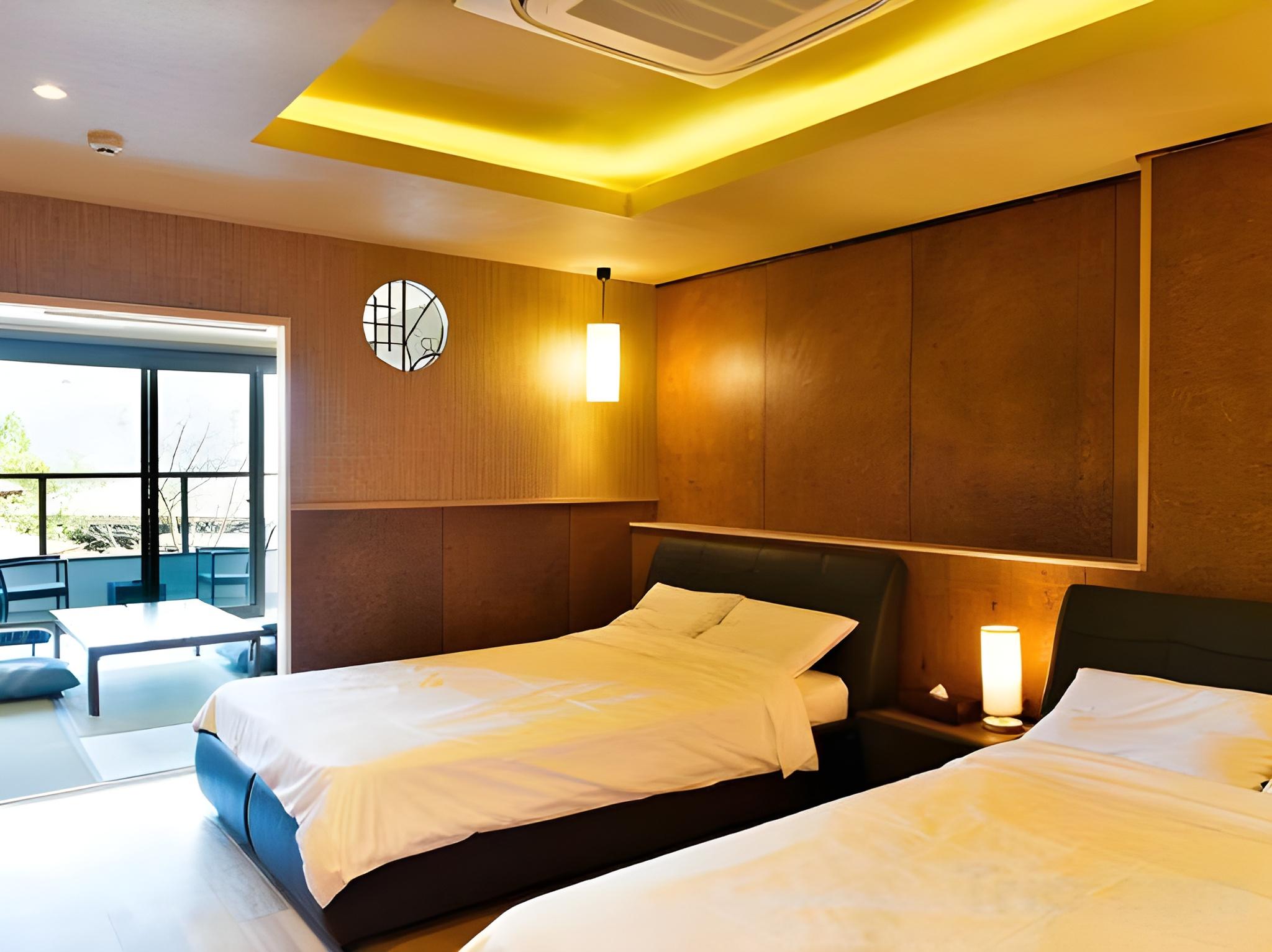 Japanese Western, 2 Double Beds, Indoor Bath, Main Building