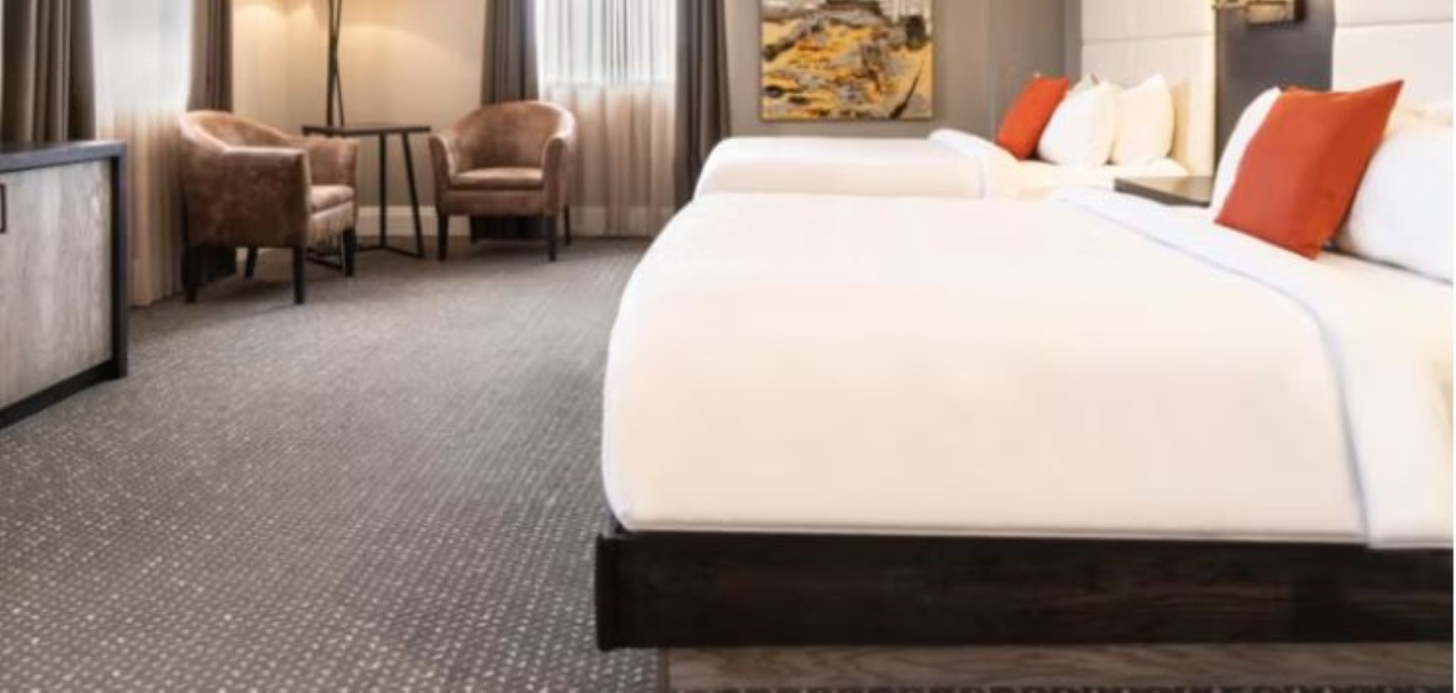 Room, Double Bed, River View