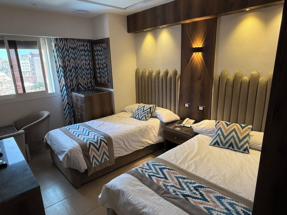غرفة بسرير مزدوج أو سريرين منفصلين، Panorama Hotel Tanta 3/7