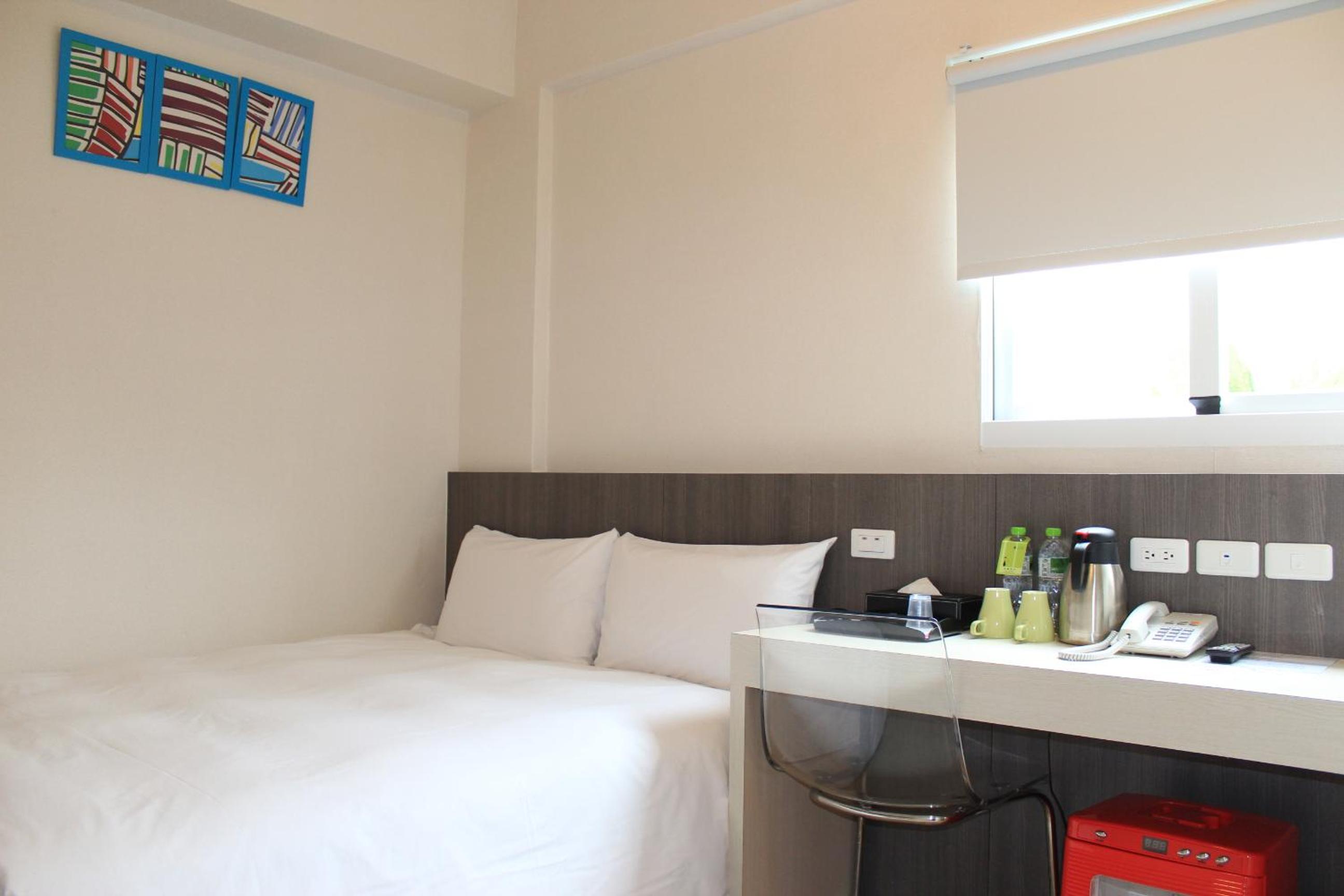 Room, Double Bed, Side View