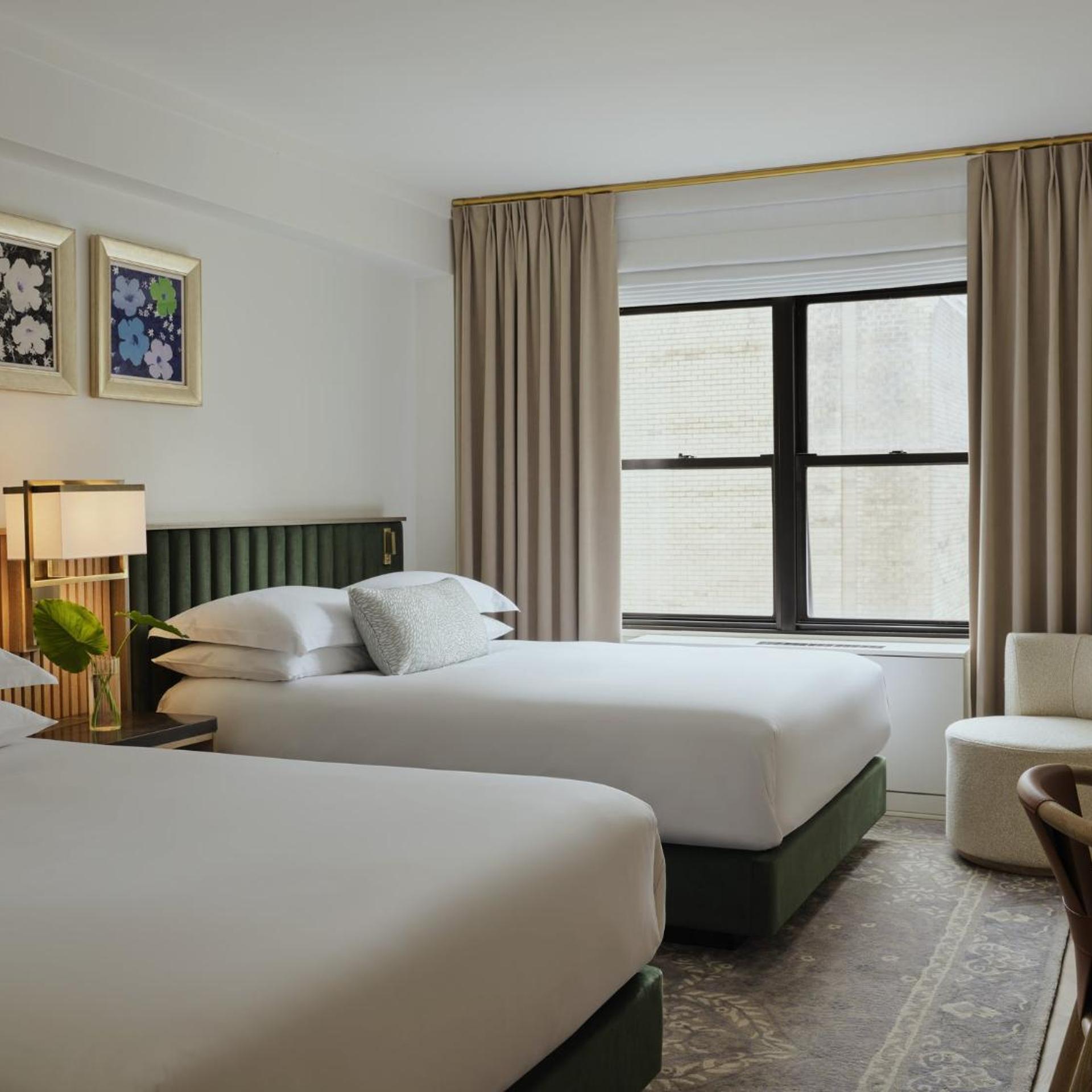 Room, Queen Bed, Bath and Shower