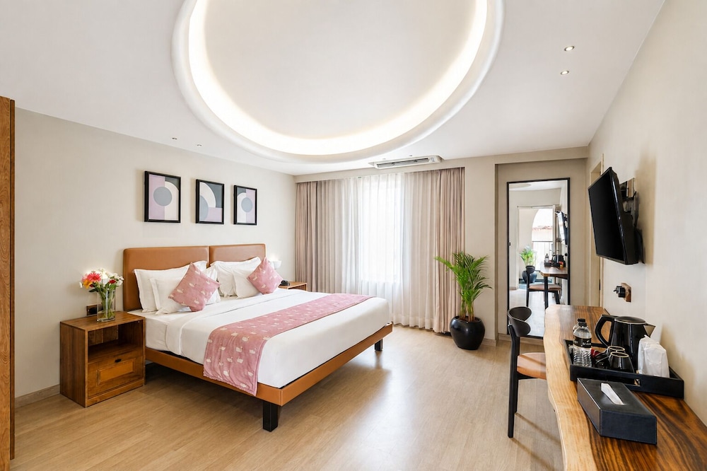 غرفة تنفيذية بسرير مزدوج، HOTEL POONAM HAVELI 7/10