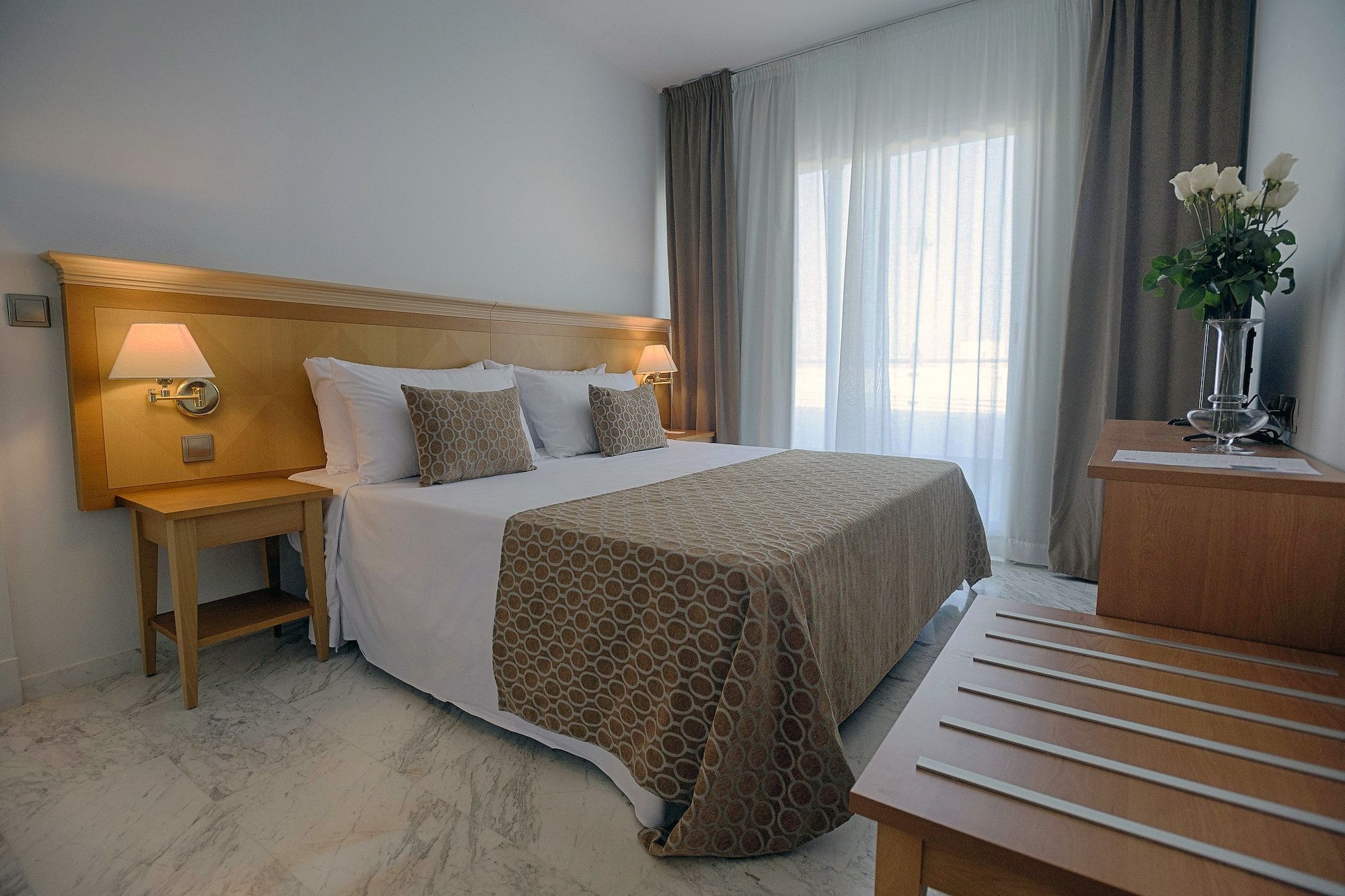 Room, Double Bed, Two Extra Beds, Pool View