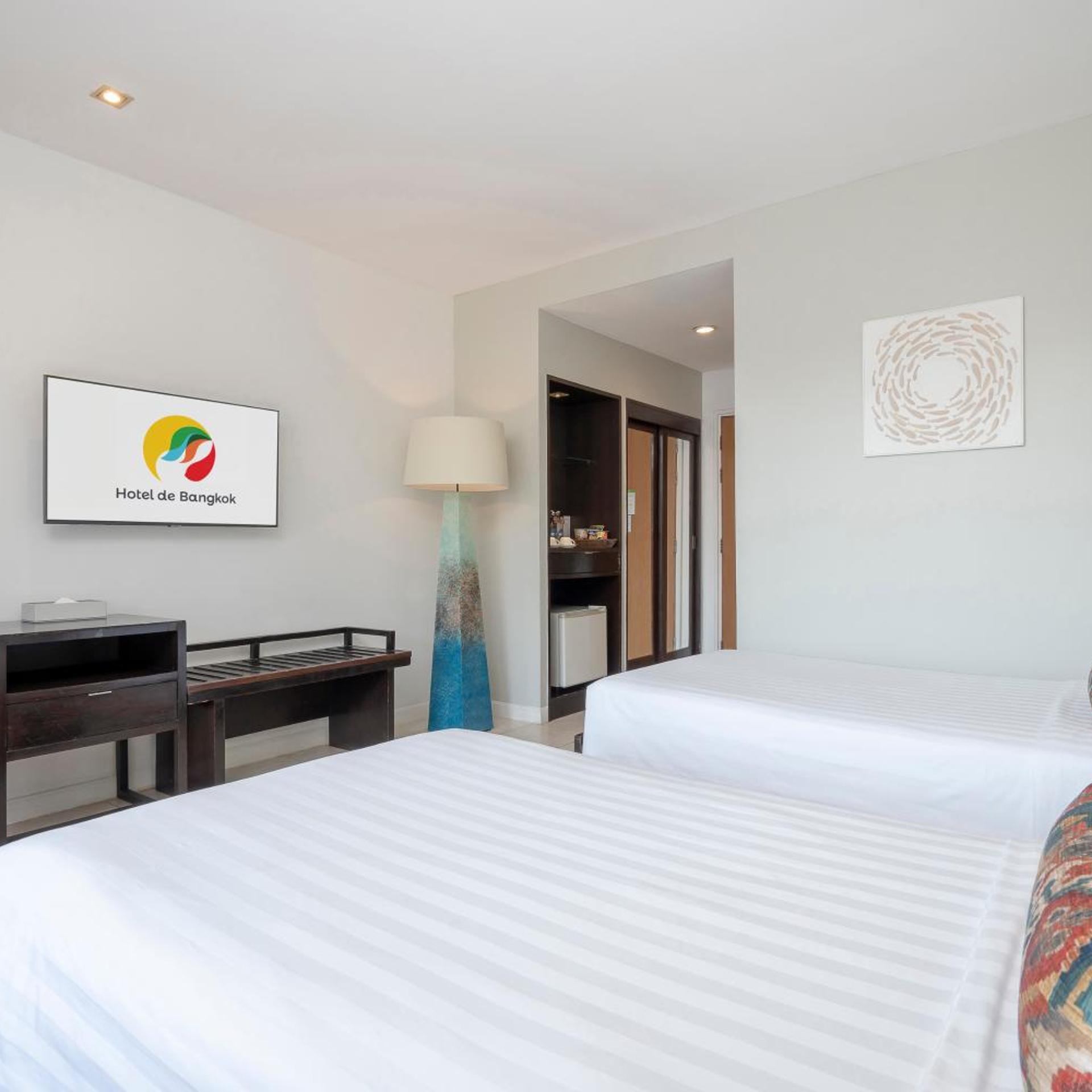 غرفة سوبيريور بشرفة، Hotel De Bangkok 10/10