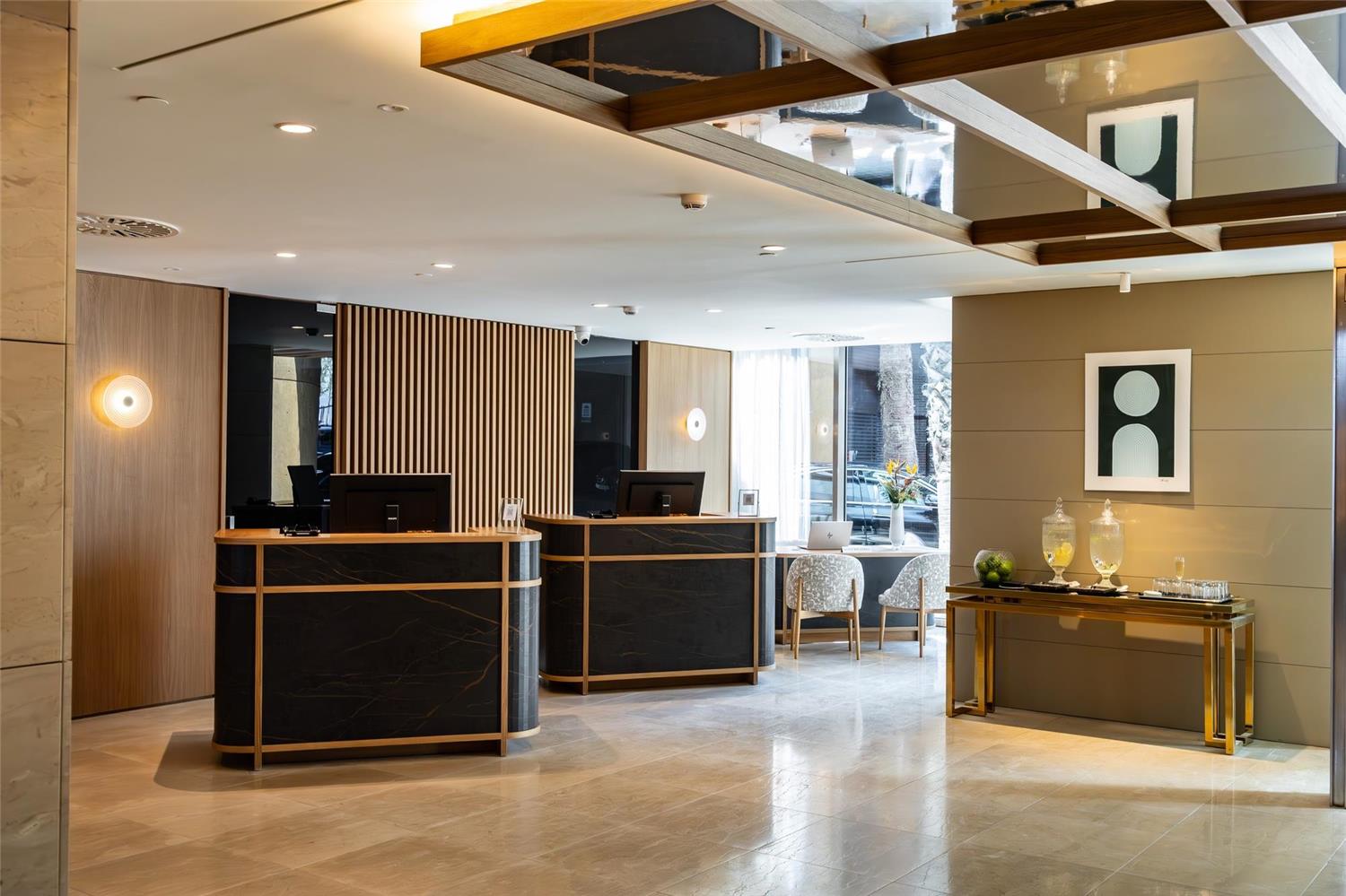 Lobby at Hotel Miramar Barcelona, BARCELONA