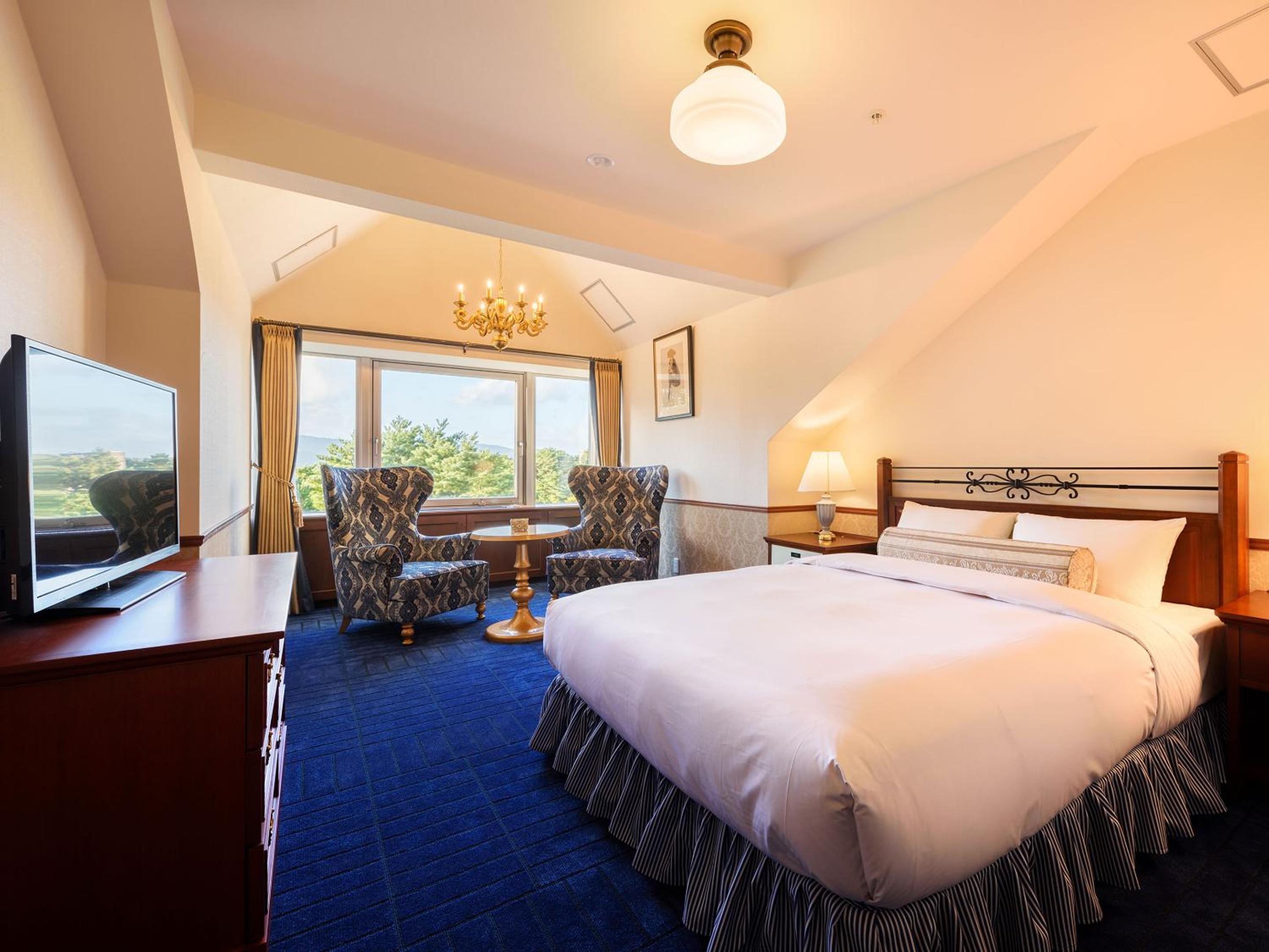غرفة بسرير مزدوج، Urabandai Lake Resort 2/6