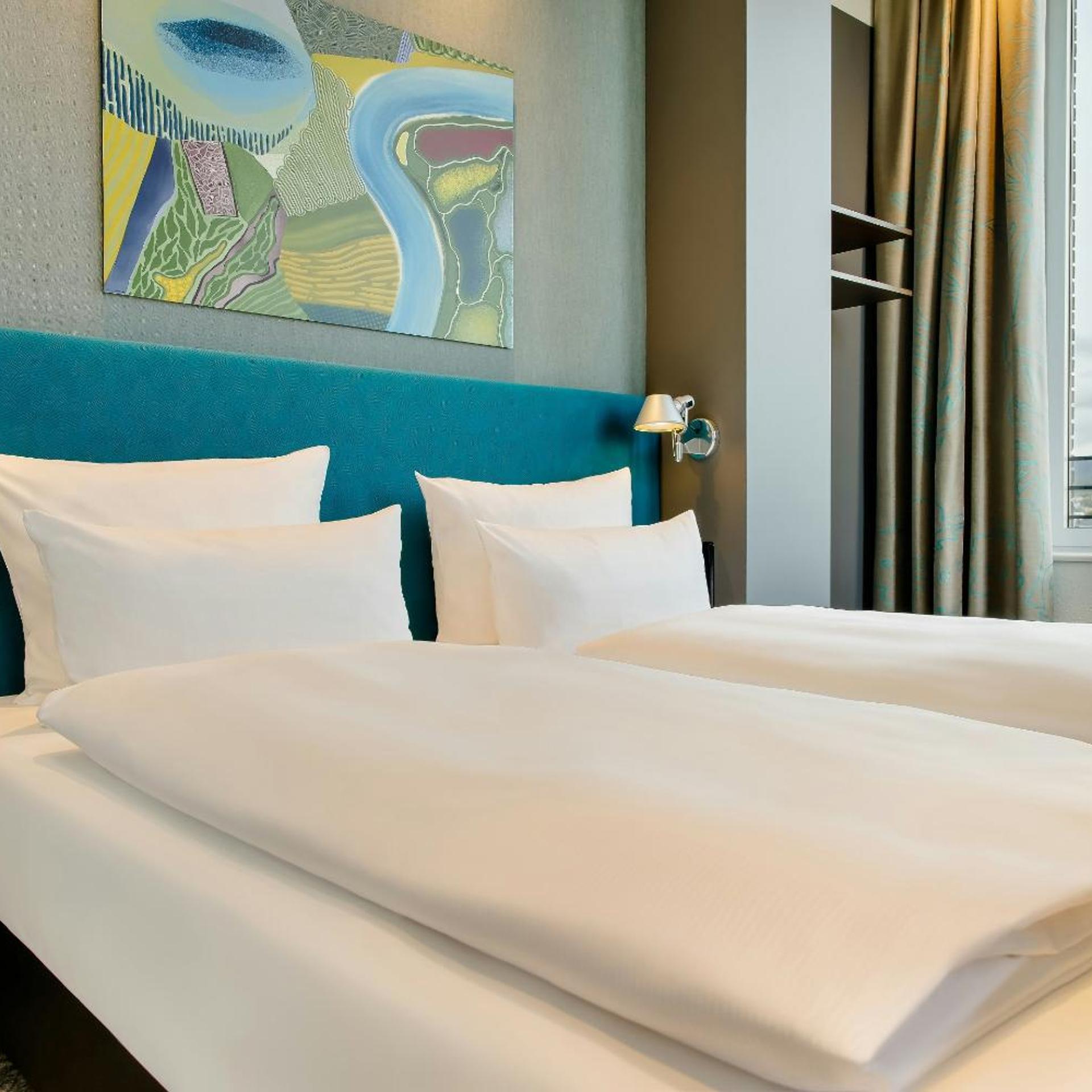 غرفة بسرير كينج، Hotel Motel One Wiesbaden 3/6