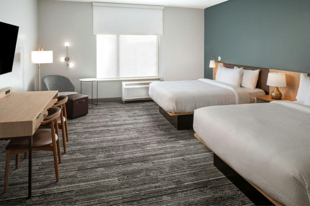 Deluxe, Studio, 2 Queen Beds