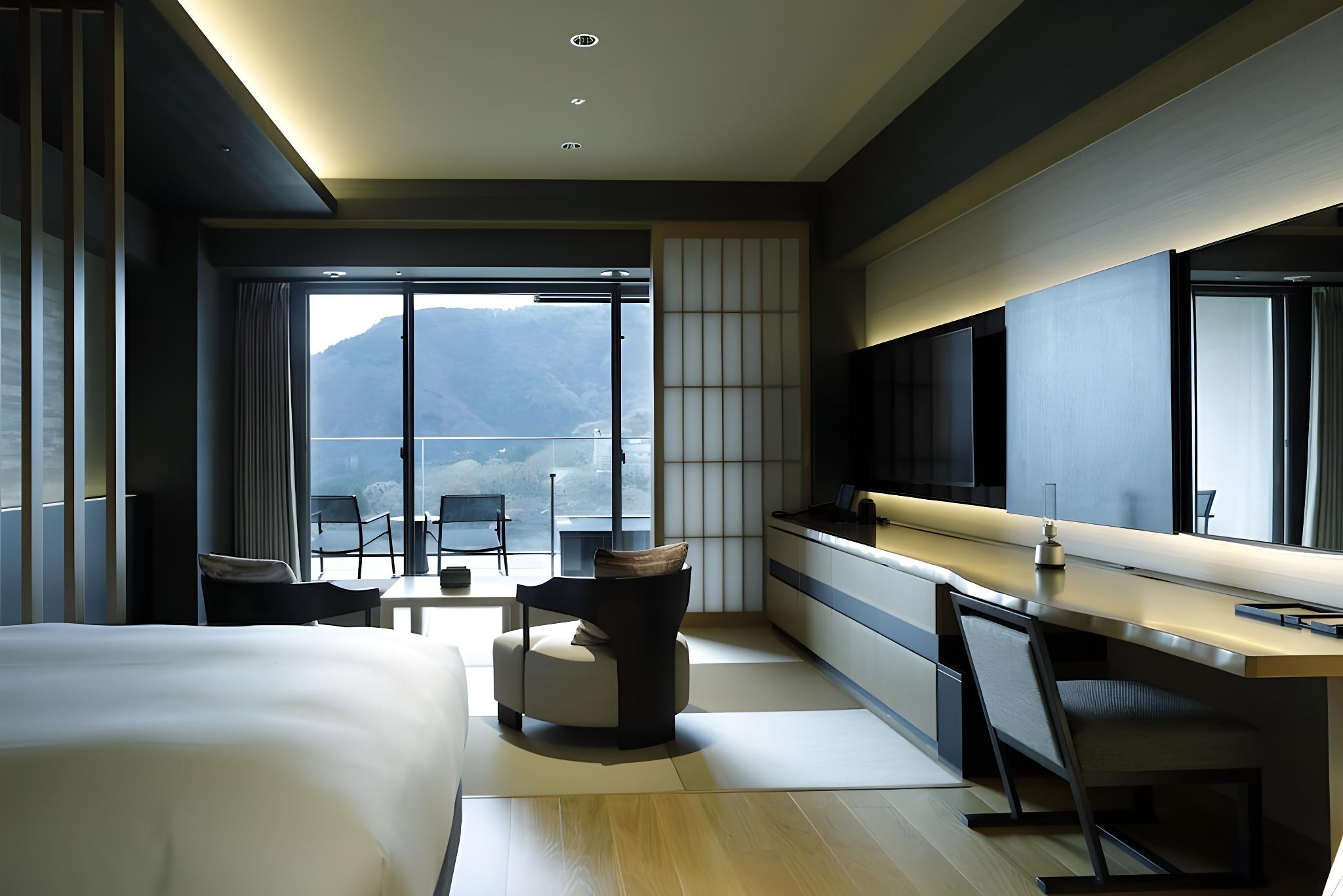 Japanese, Outdoor Bath, West Wing, High Floor