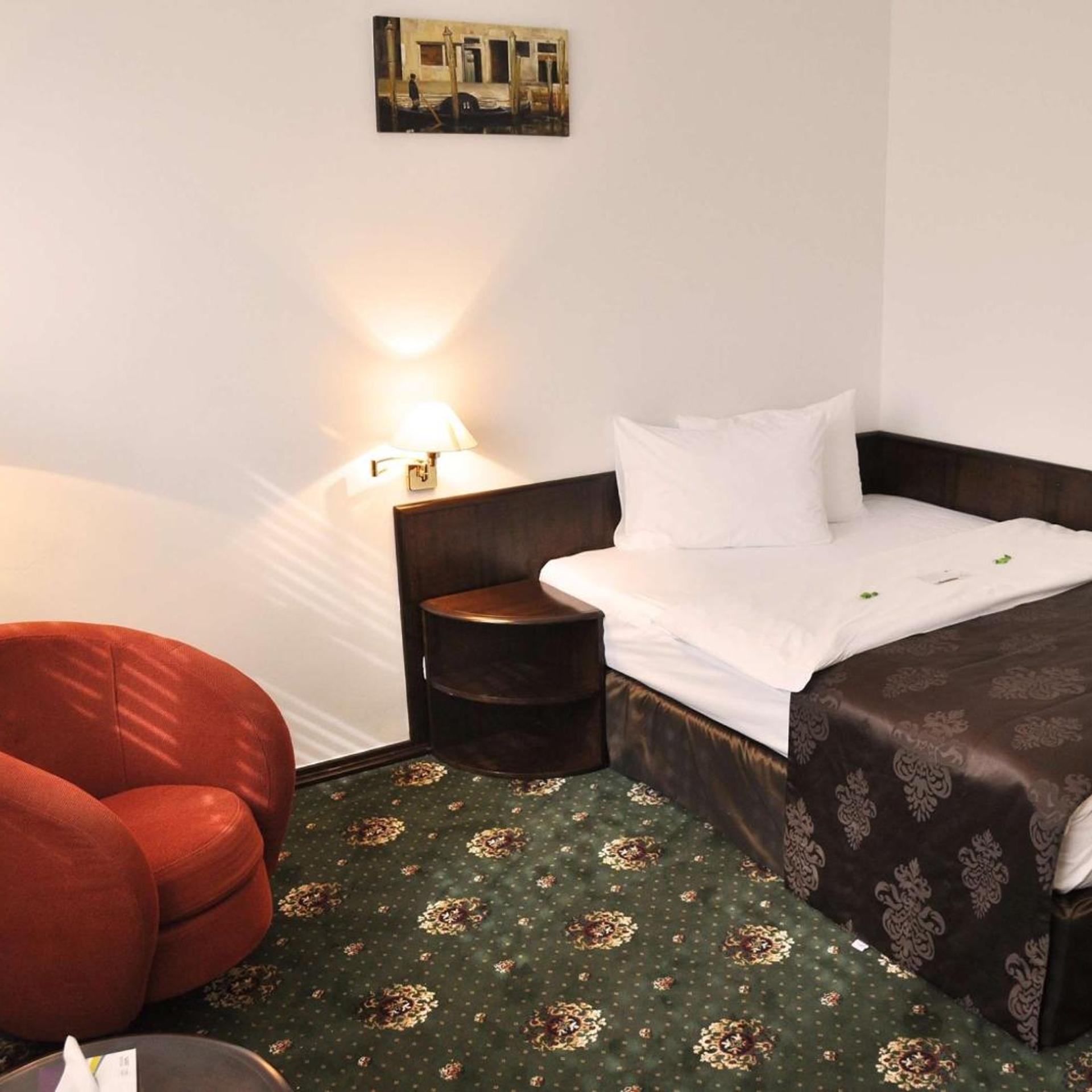 غرفة قياسية مفردة، Best Western Central Hotel 6/10