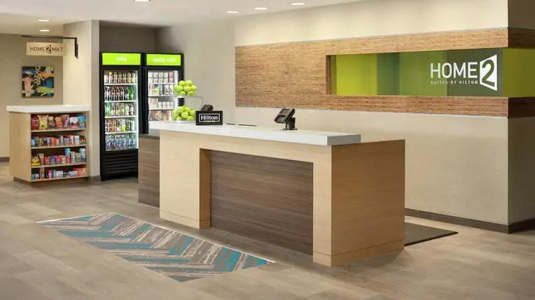 Lobby at Home2 Suites By Hilton Columbus West, COLUMBUS - OH