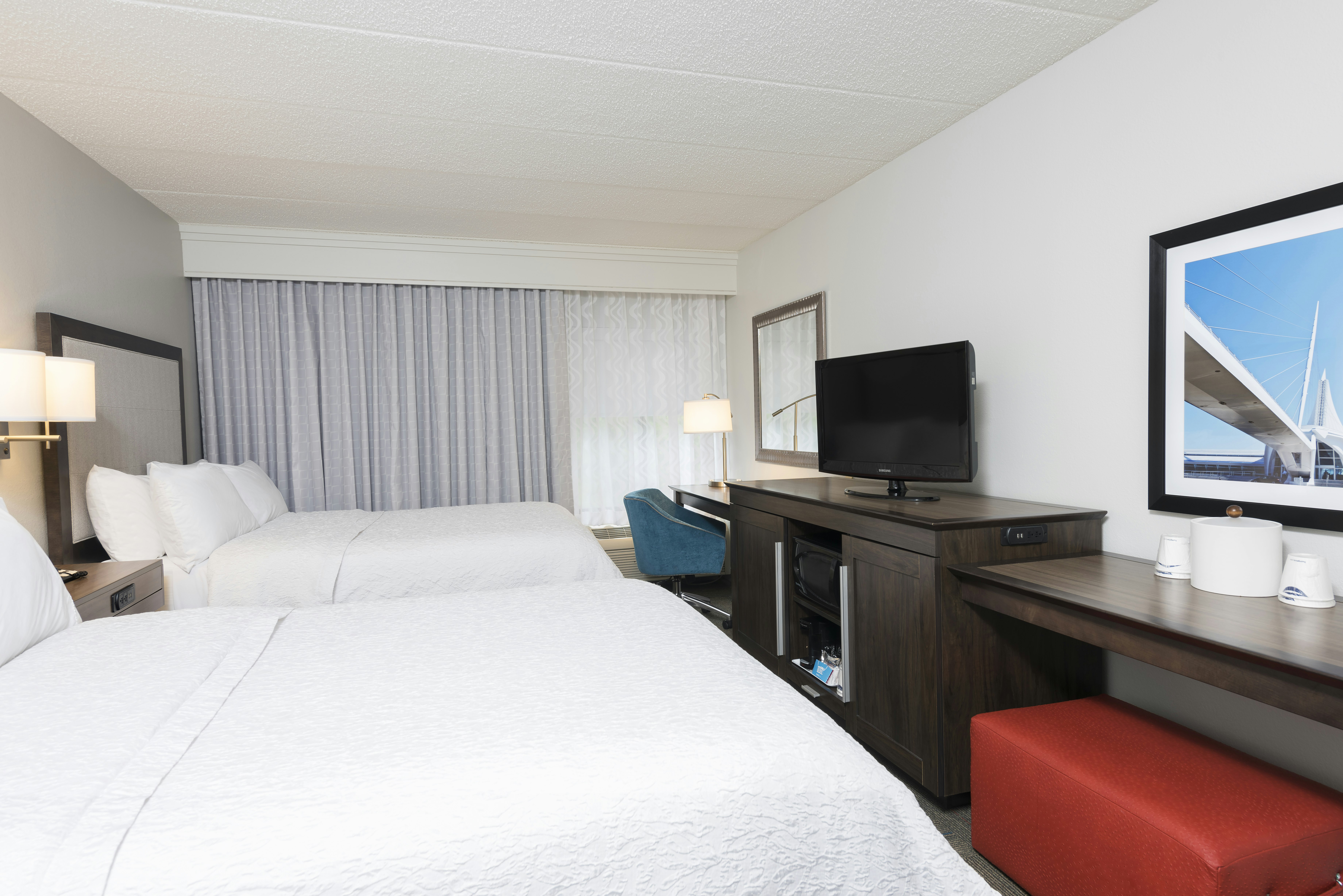 ROOM, 2 DOUBLE BEDS