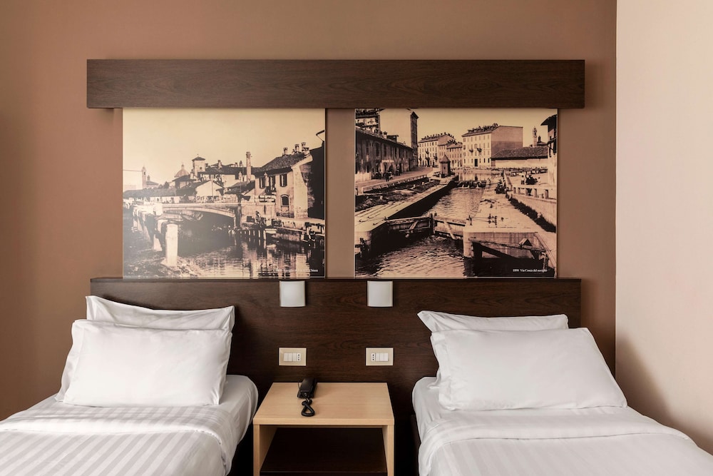 غرفة كومفورت بسريرين منفصلين، B&B Hotel Milano Portello 10/10