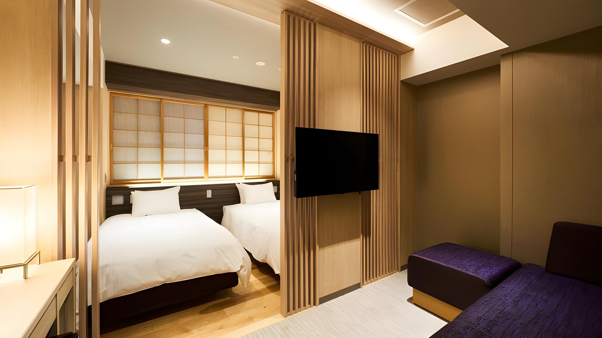 Japanese, Twin Beds, New Wing