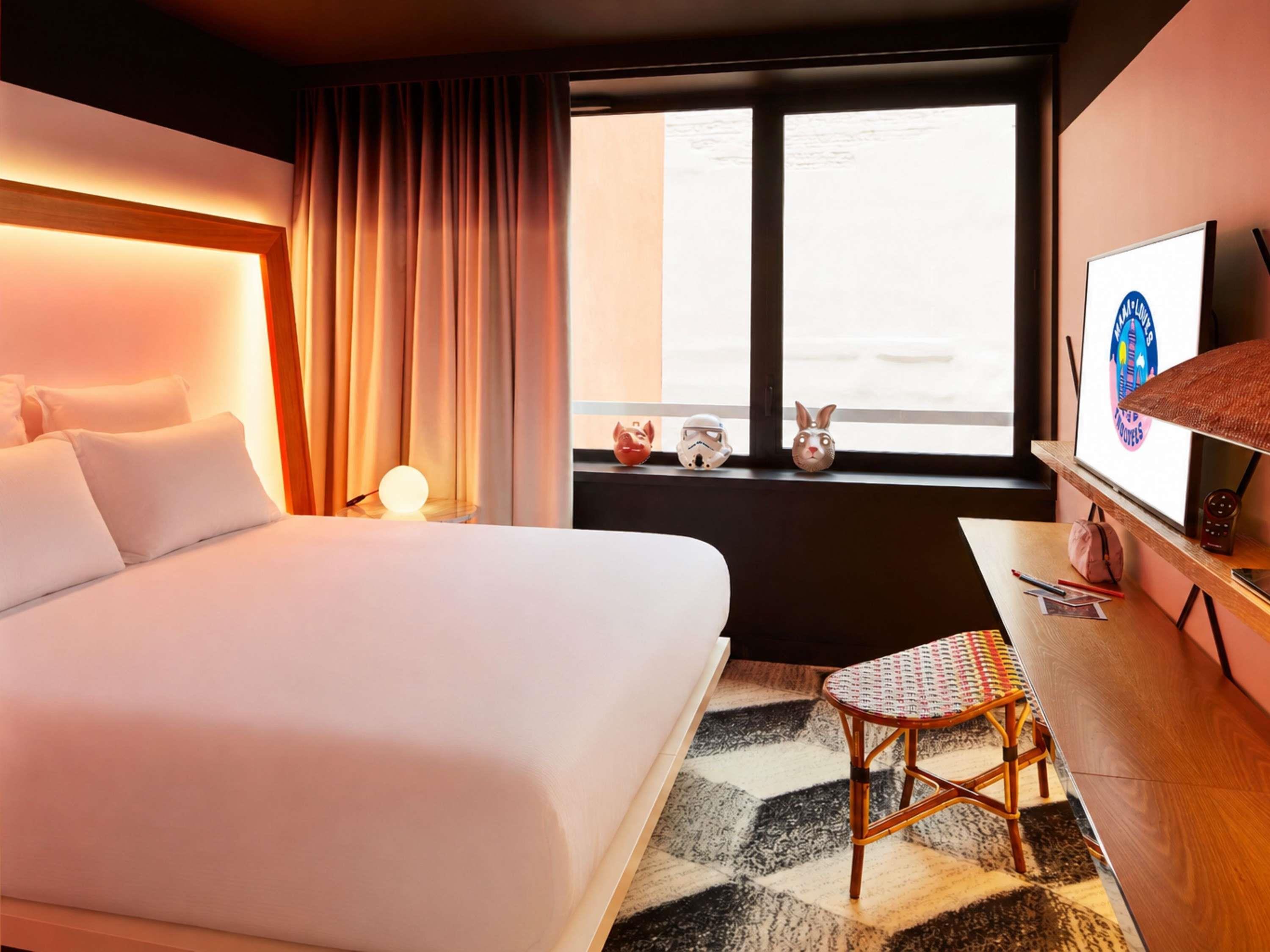 غرفة قياسية بسرير مزدوج، Mama Shelter Toulouse 2/8