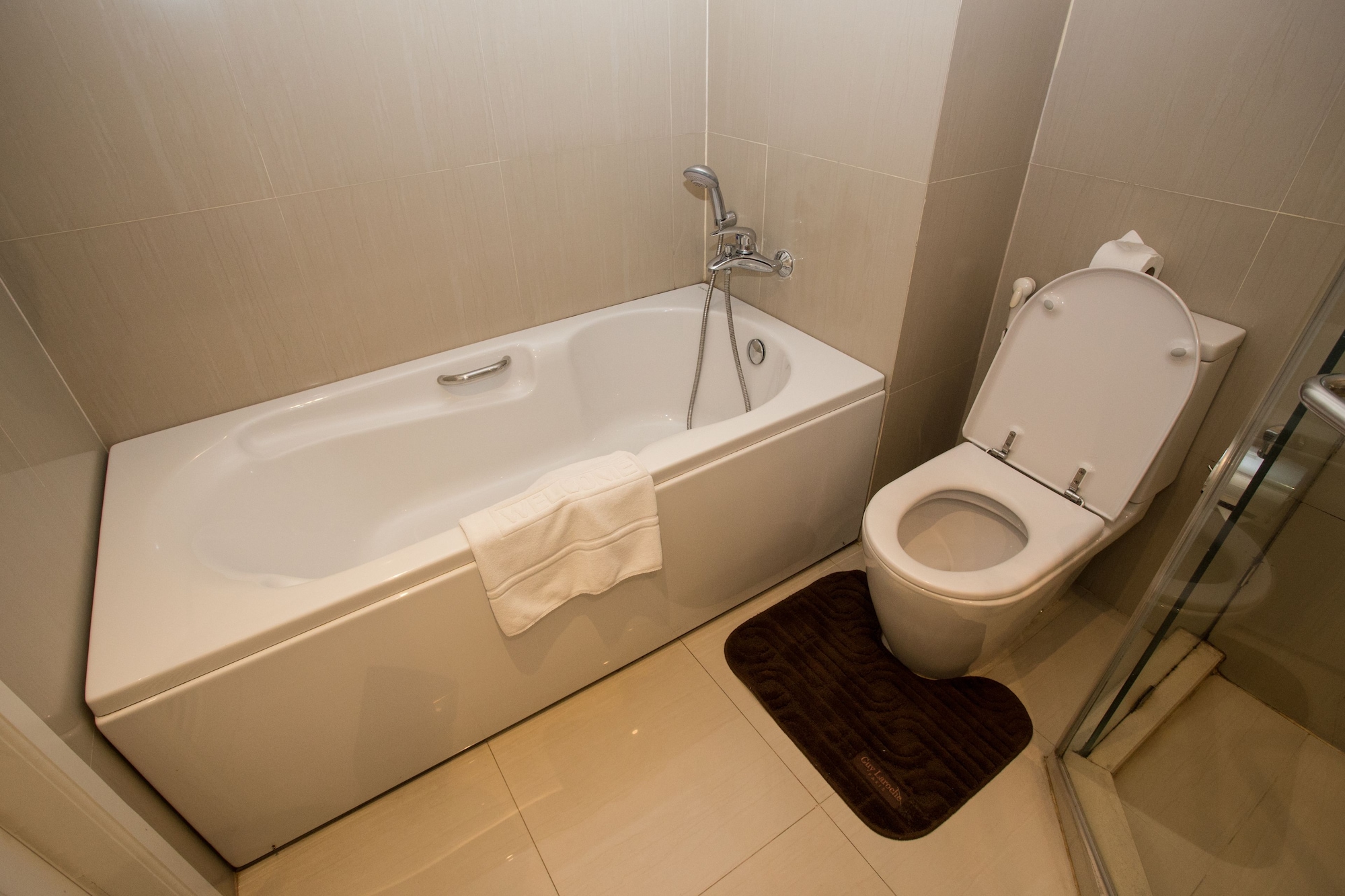 غرفة ديلوكس مزدوجة بإطلالة على المسبح، Hope Land Hotel 46 1 4/5