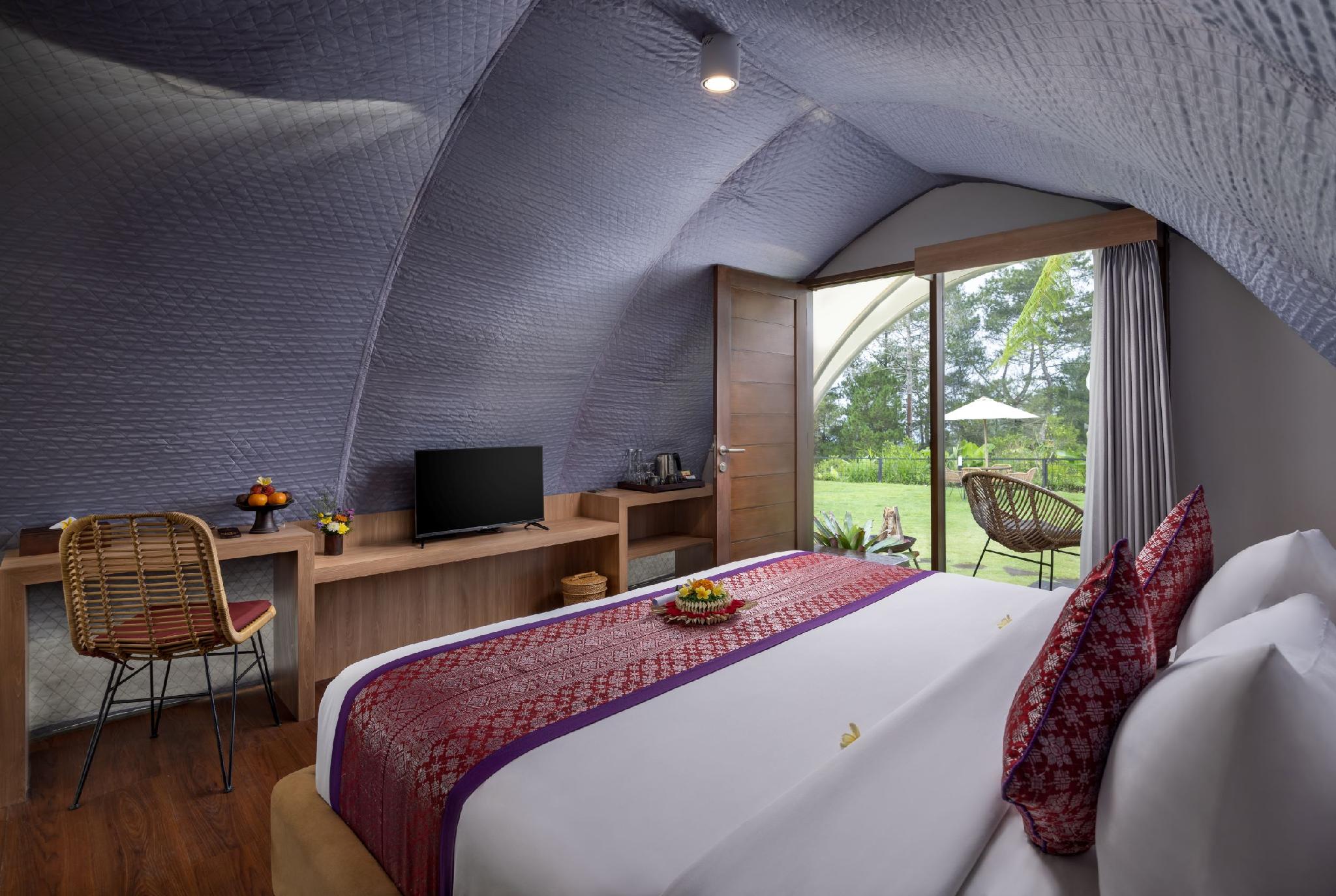 Glamping, Deluxe, Tent, Double Bed