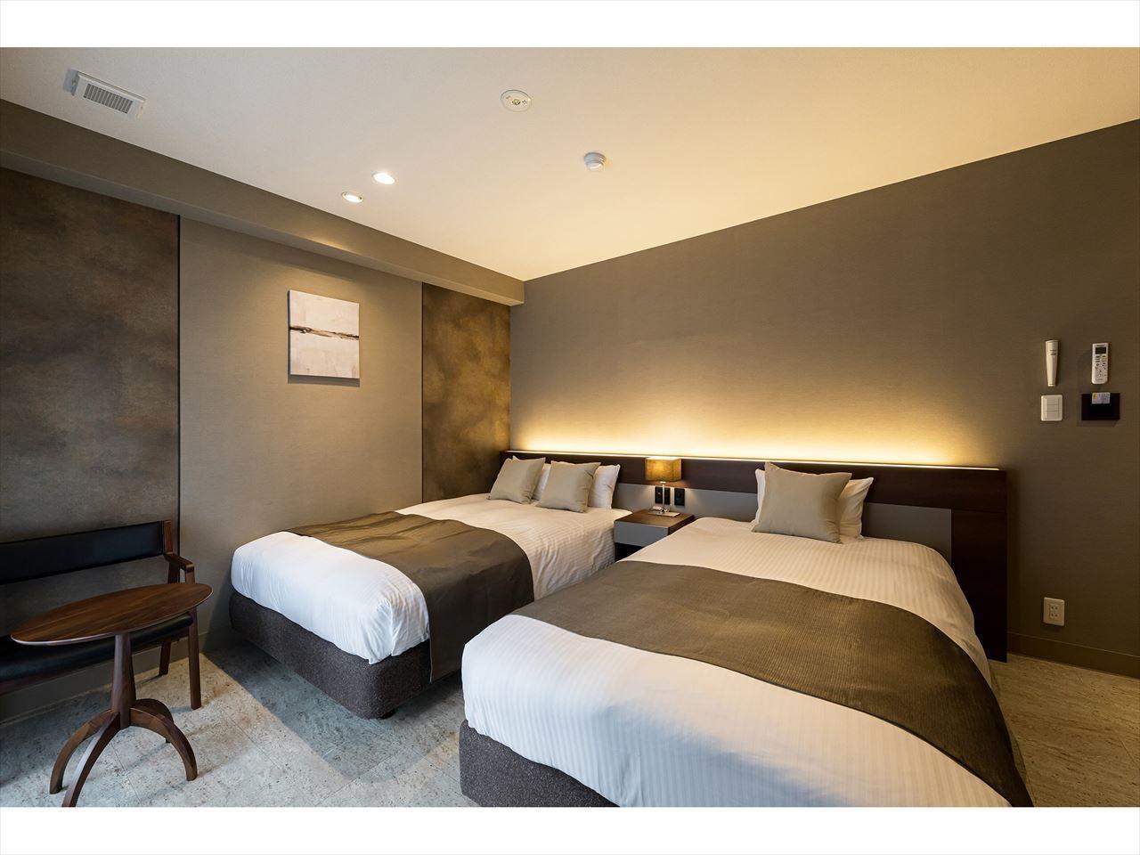 غرفة بسريرين منفصلين، Hotel Shinpoin Osaka 2/2