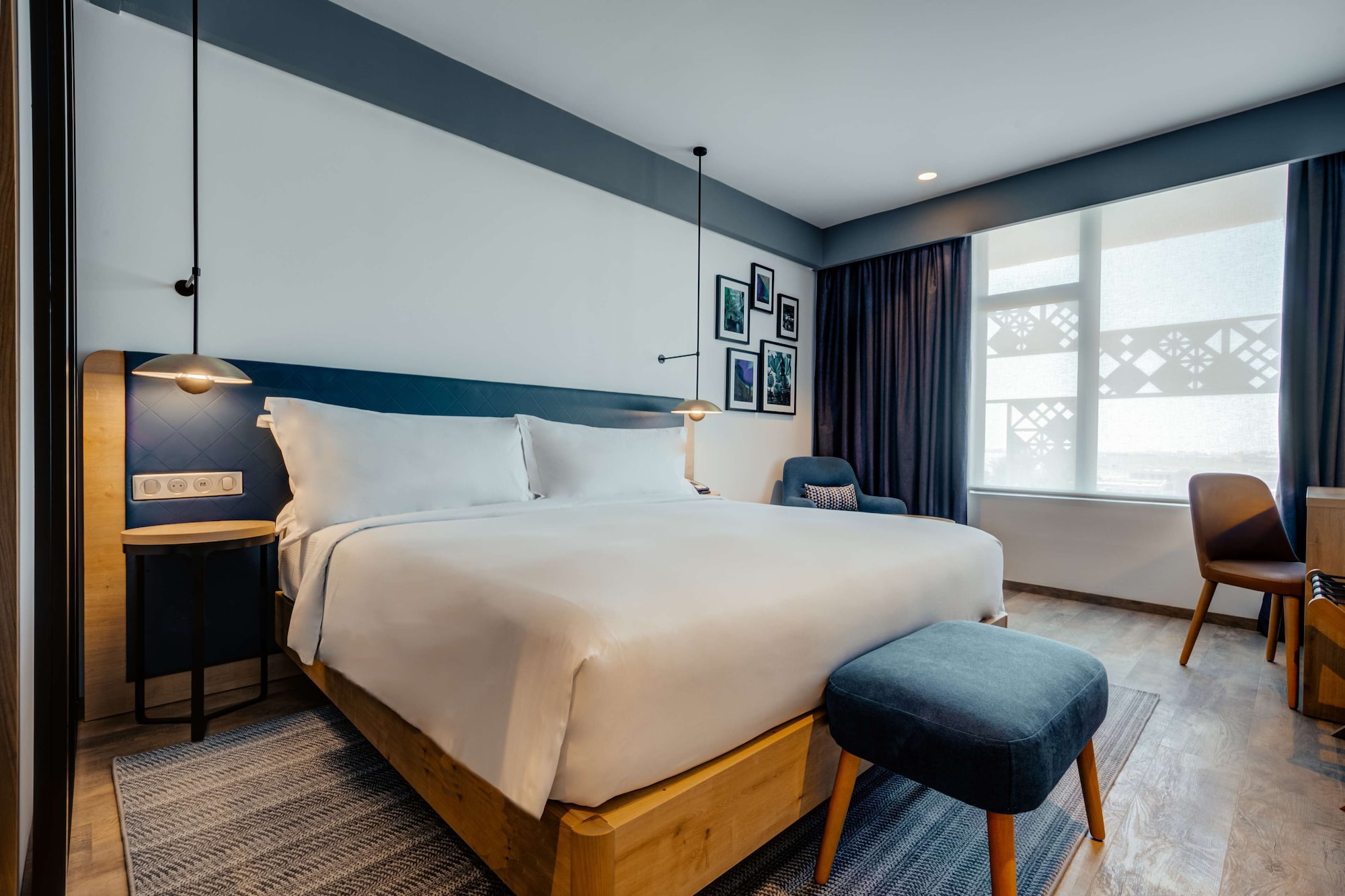 غرفة قياسية بسرير كينج، Hilton Garden Inn Casablanca Sud 3/4