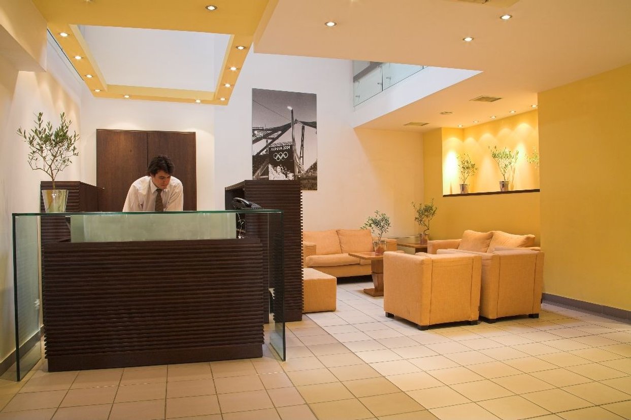 Lobby at Arion Hotel, ATHENS