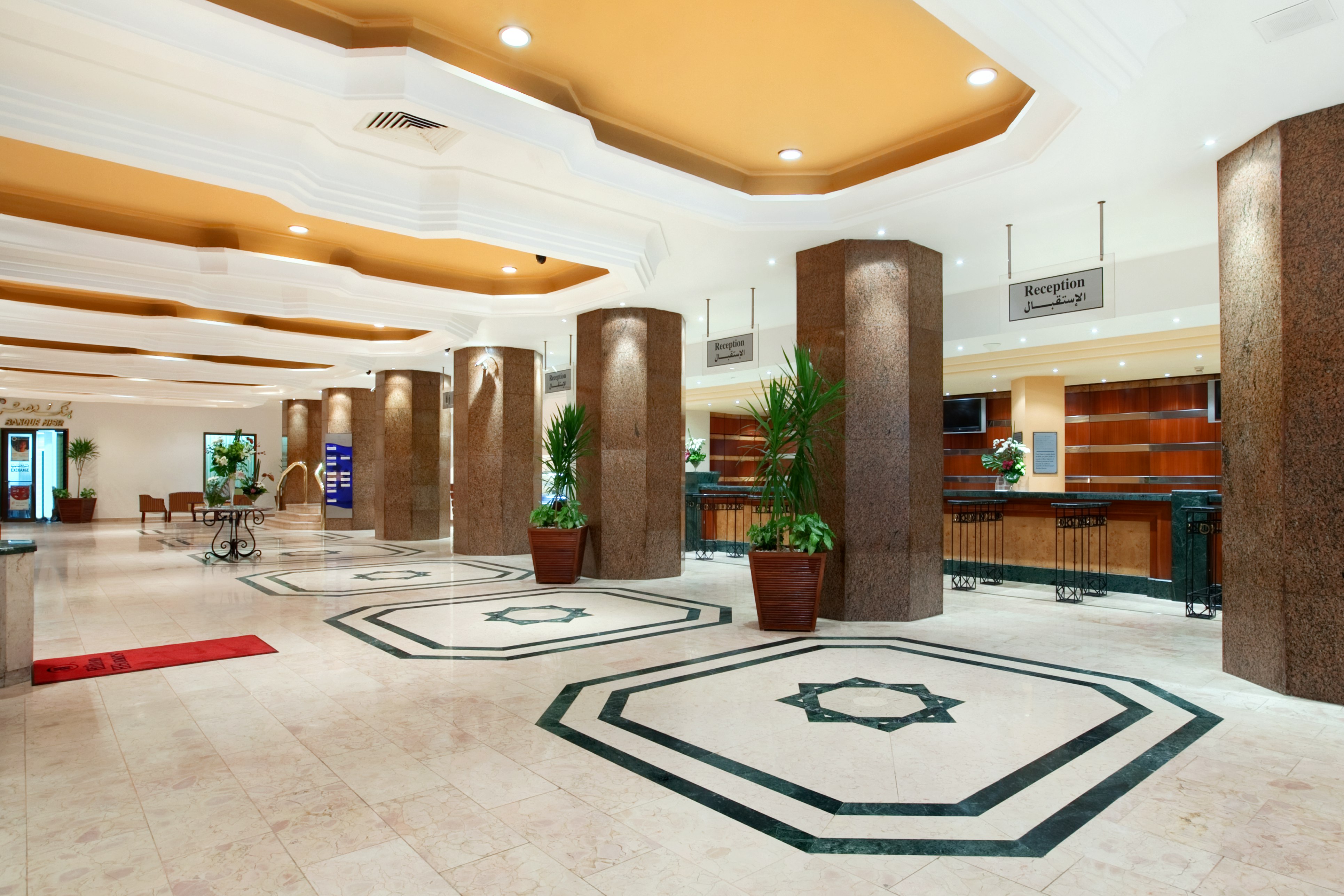 Lobby at Ramses Hilton Hotel, CAIRO