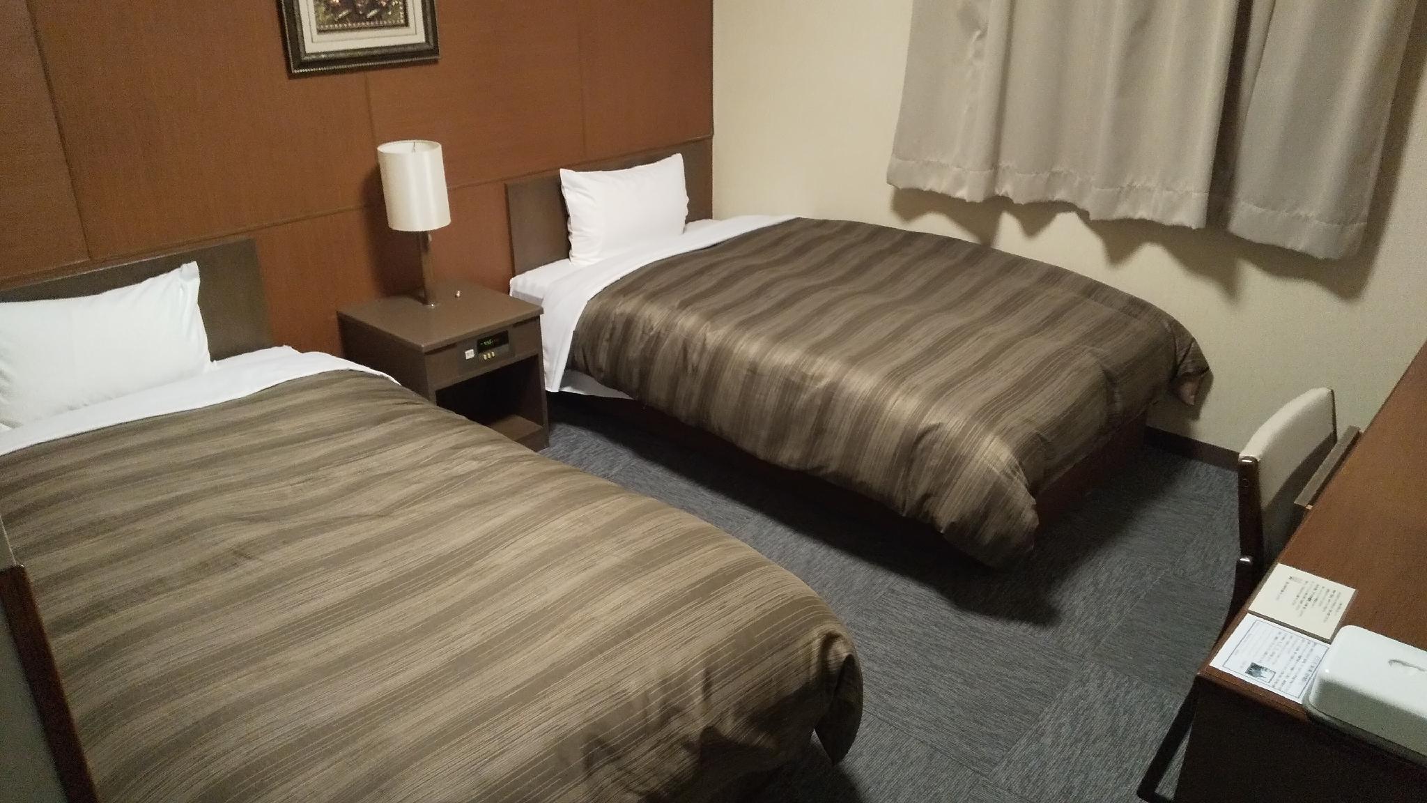 Room, Twin Beds, Shared Bathroom, Smoking