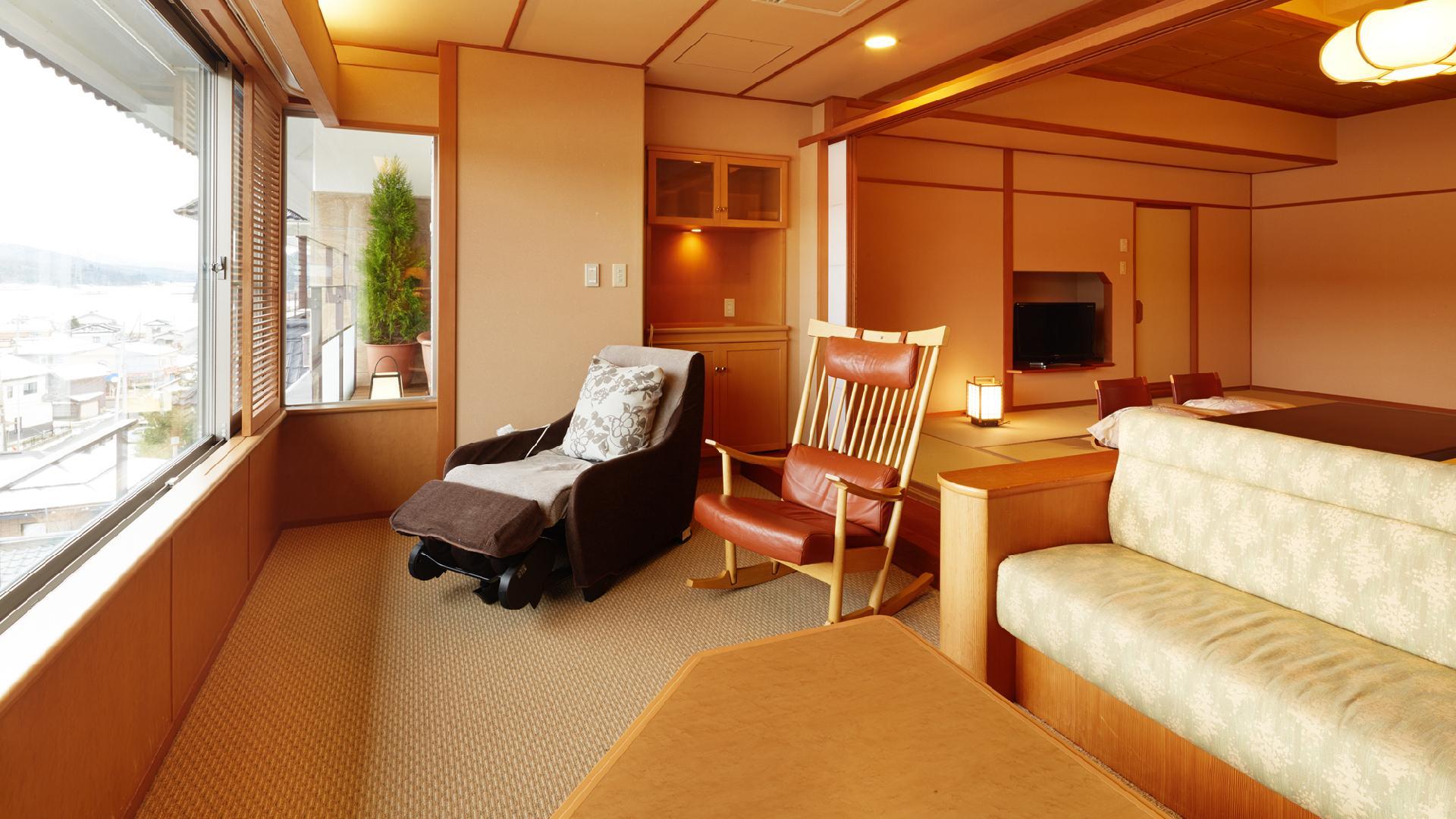 Japanese, Outdoor Bath, Sofa, Corner