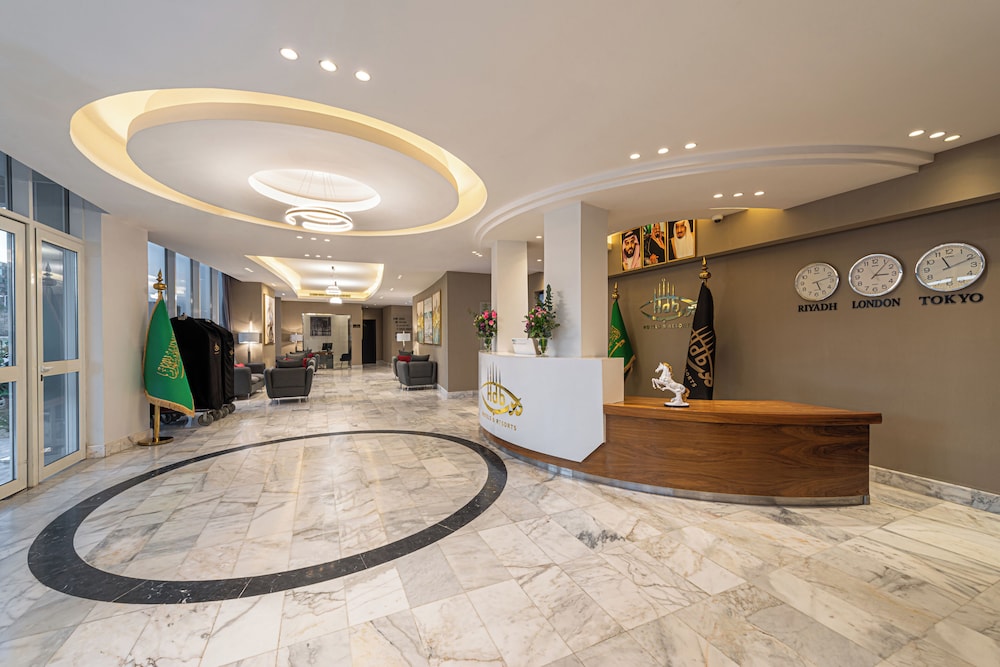 Lobby at HDB hotel Sahafa, RIYADH
