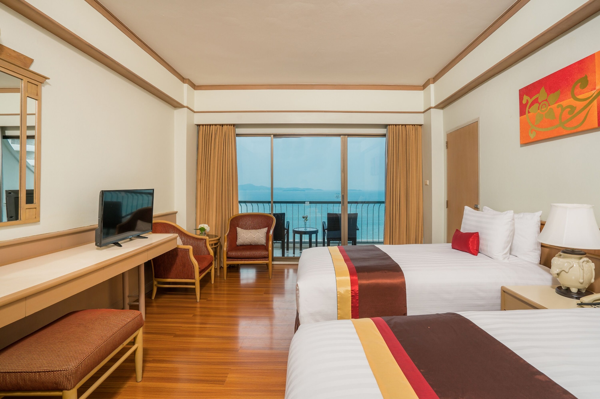 Superior, Twin Beds, Sea View