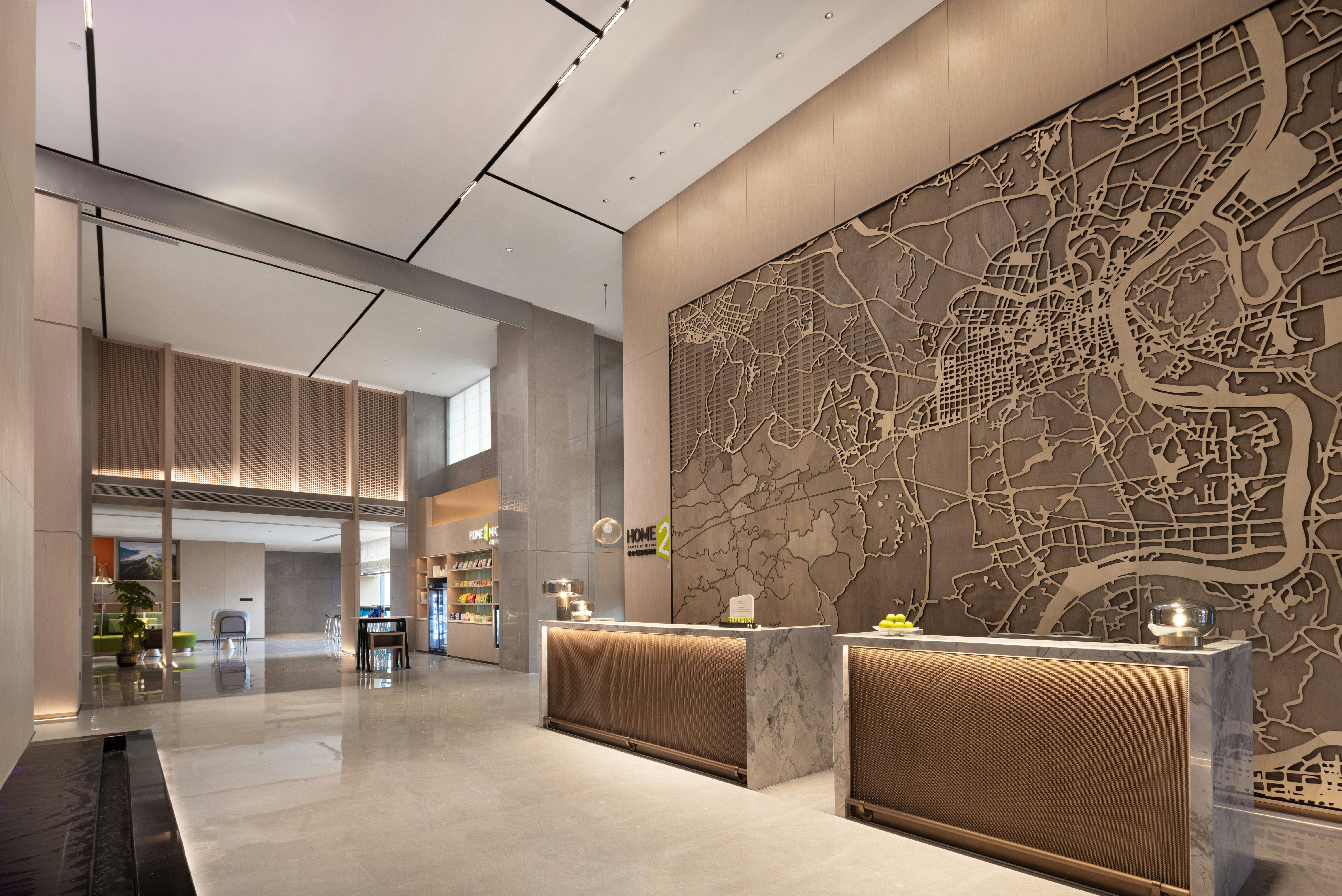 Lobby at Home2 Suites by Hilton Hengyang Xidu, HENGYANG