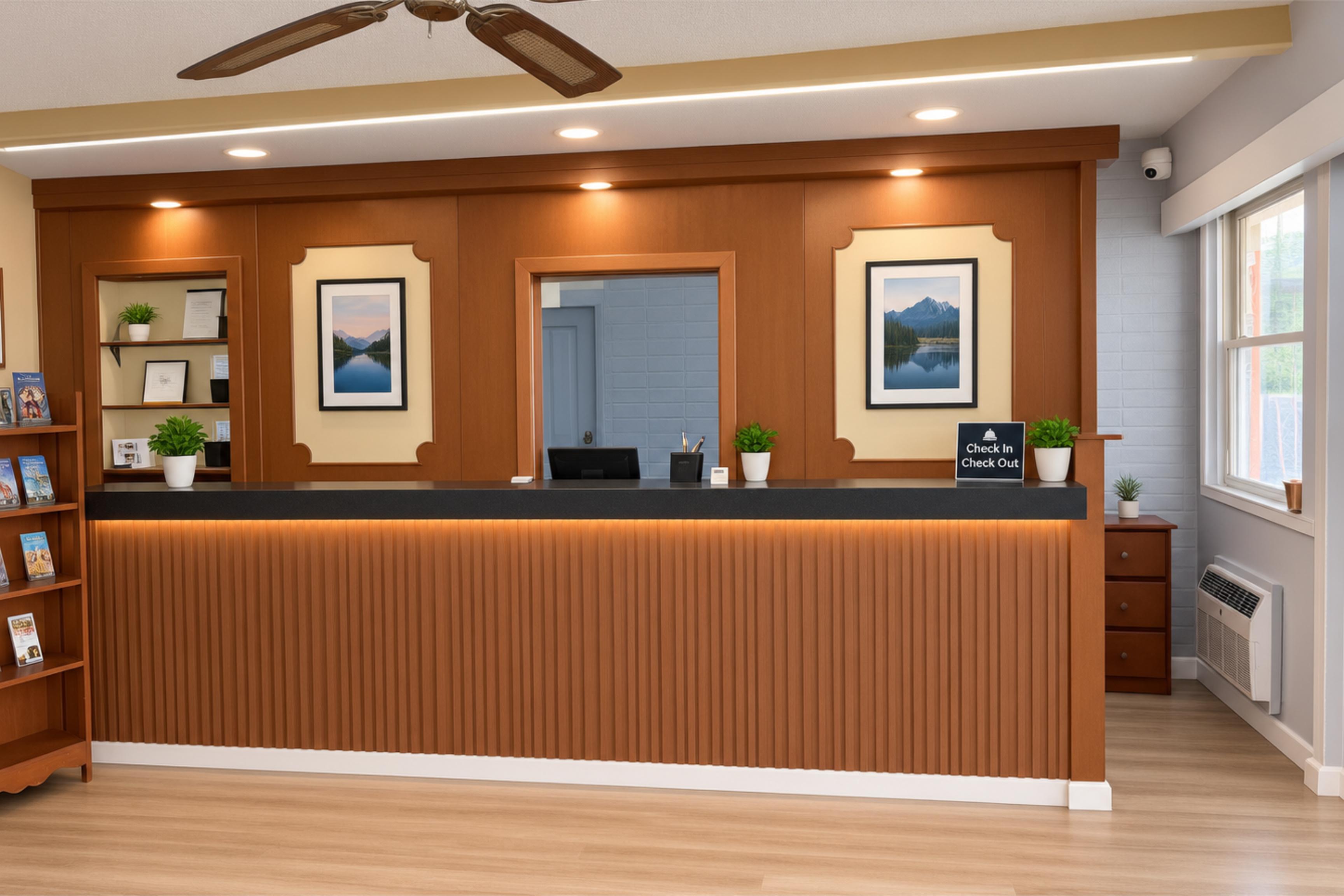 Lobby at OYO Central Inn, CENTRAL CITY - KY