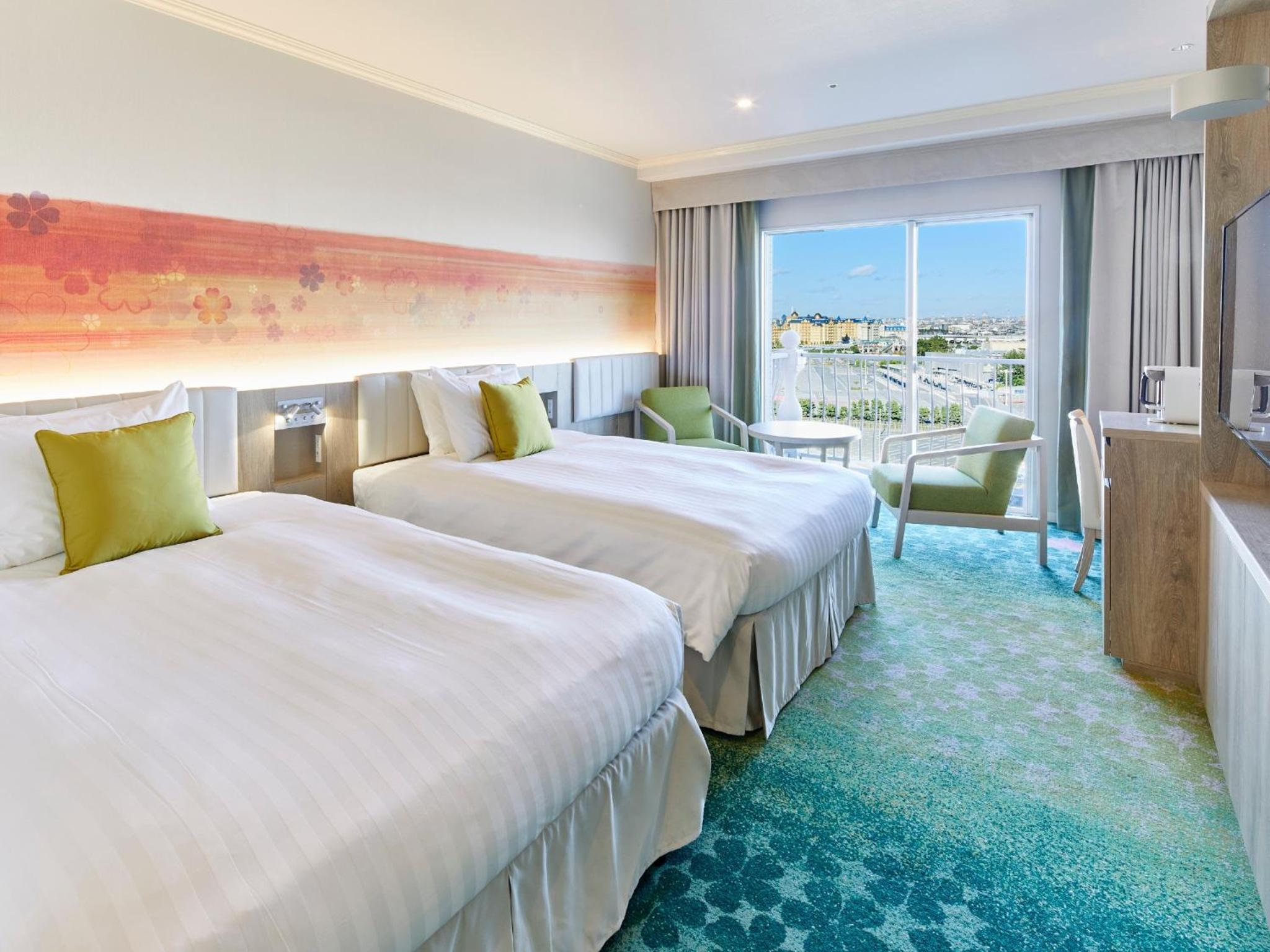 Nikko, Superior, Twin Beds, Park or Bay View, Lounge Access