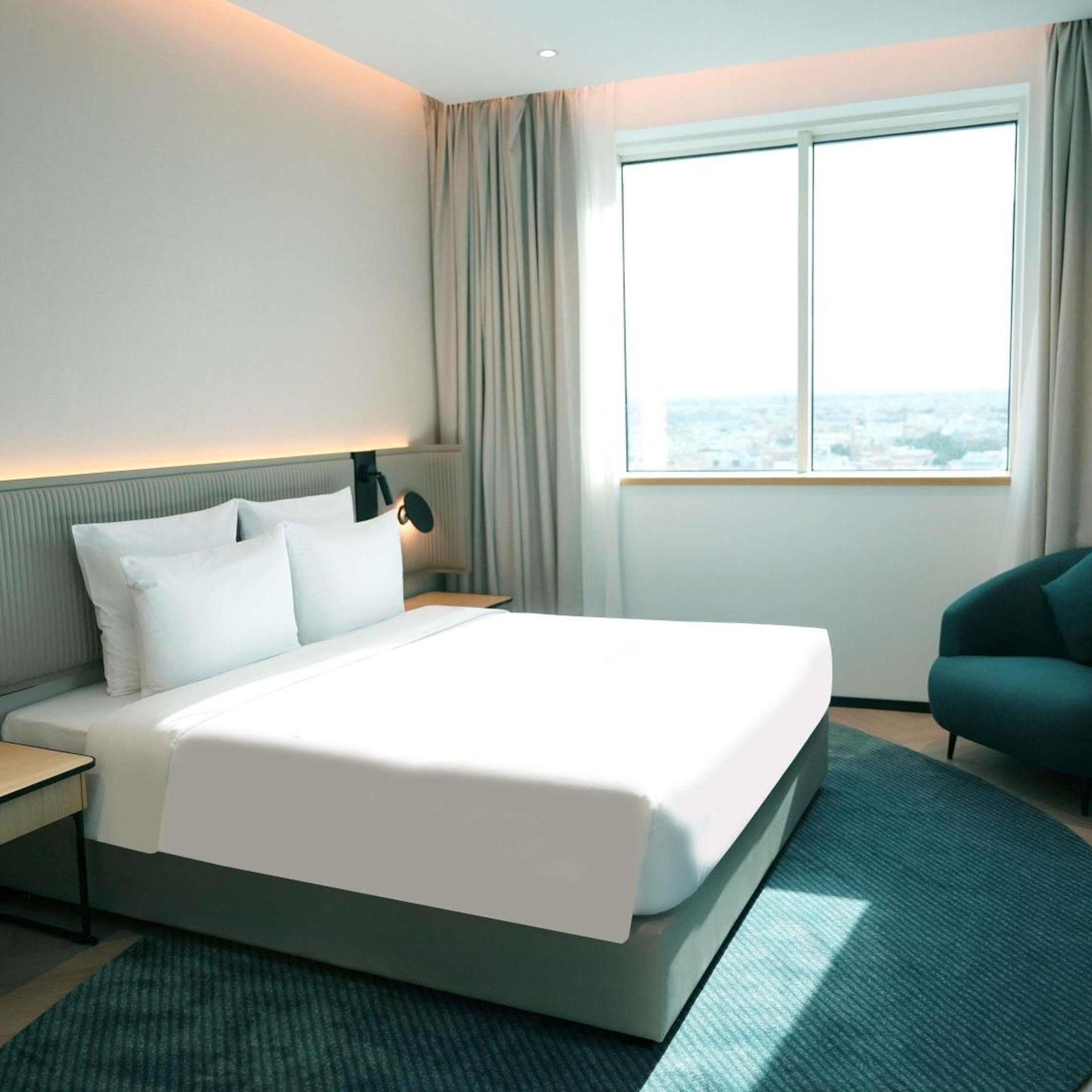 Superior, Suite, Double Bed, Sofa, Living Area