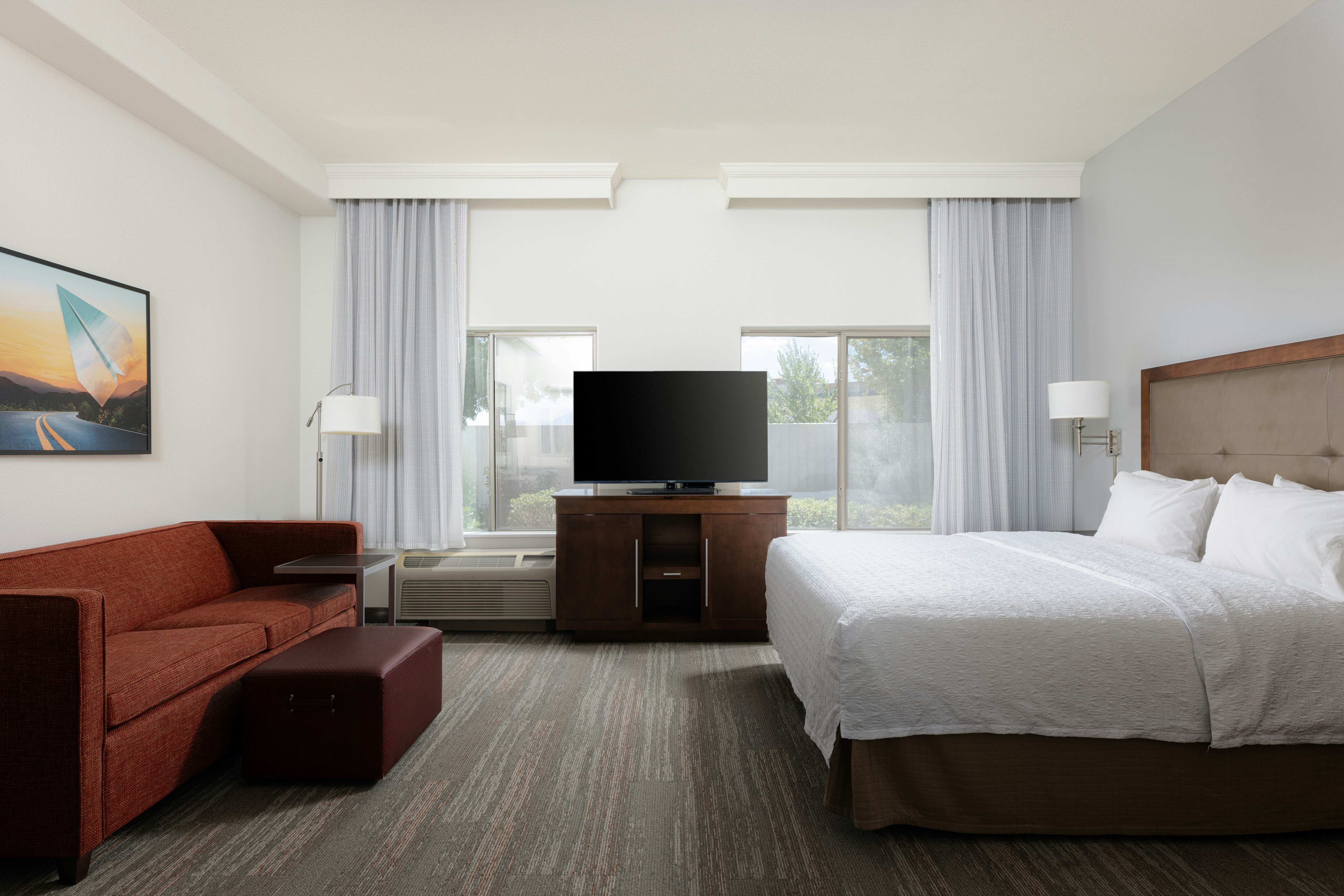 غرفة بسرير كينج لذوي الإعاقة، Hampton Inn Suites Palmdale 3/5