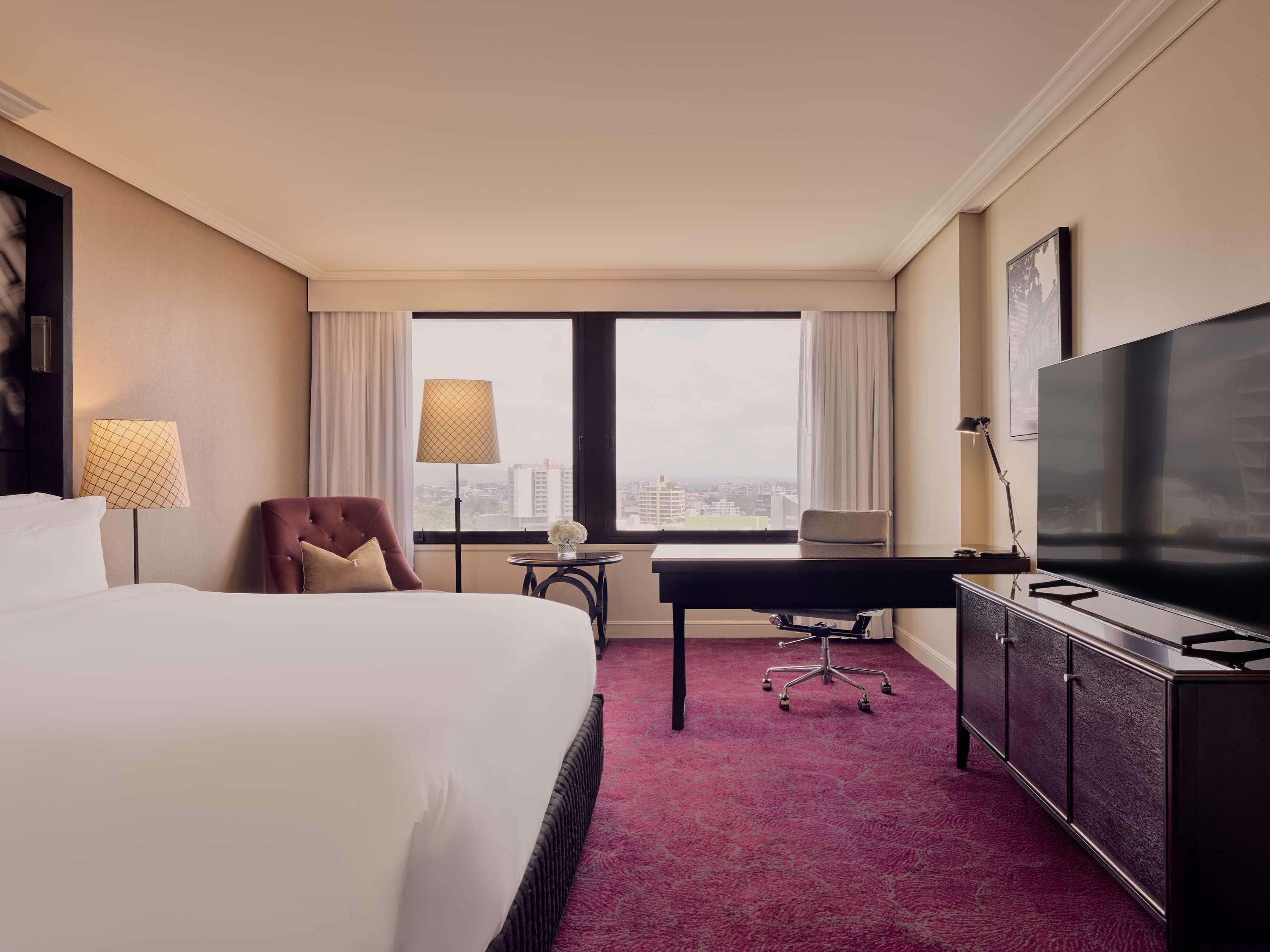 غرفة فاخرة بسرير كينج بإطلالة على المدينة، SOFITEL BRISBANE CENTRAL 2/6