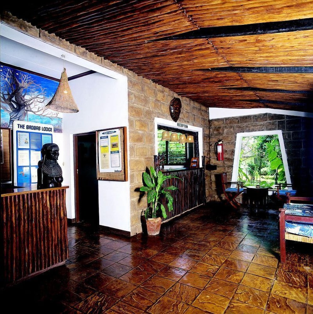 Lobby at Baobab Sea Lodge, KILIFI