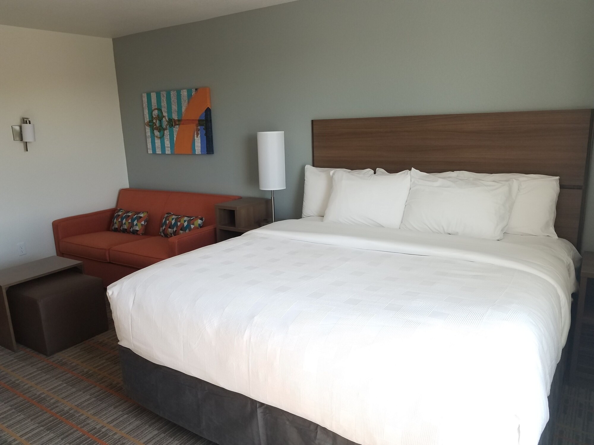 Efficiency, King Bed, Sofa