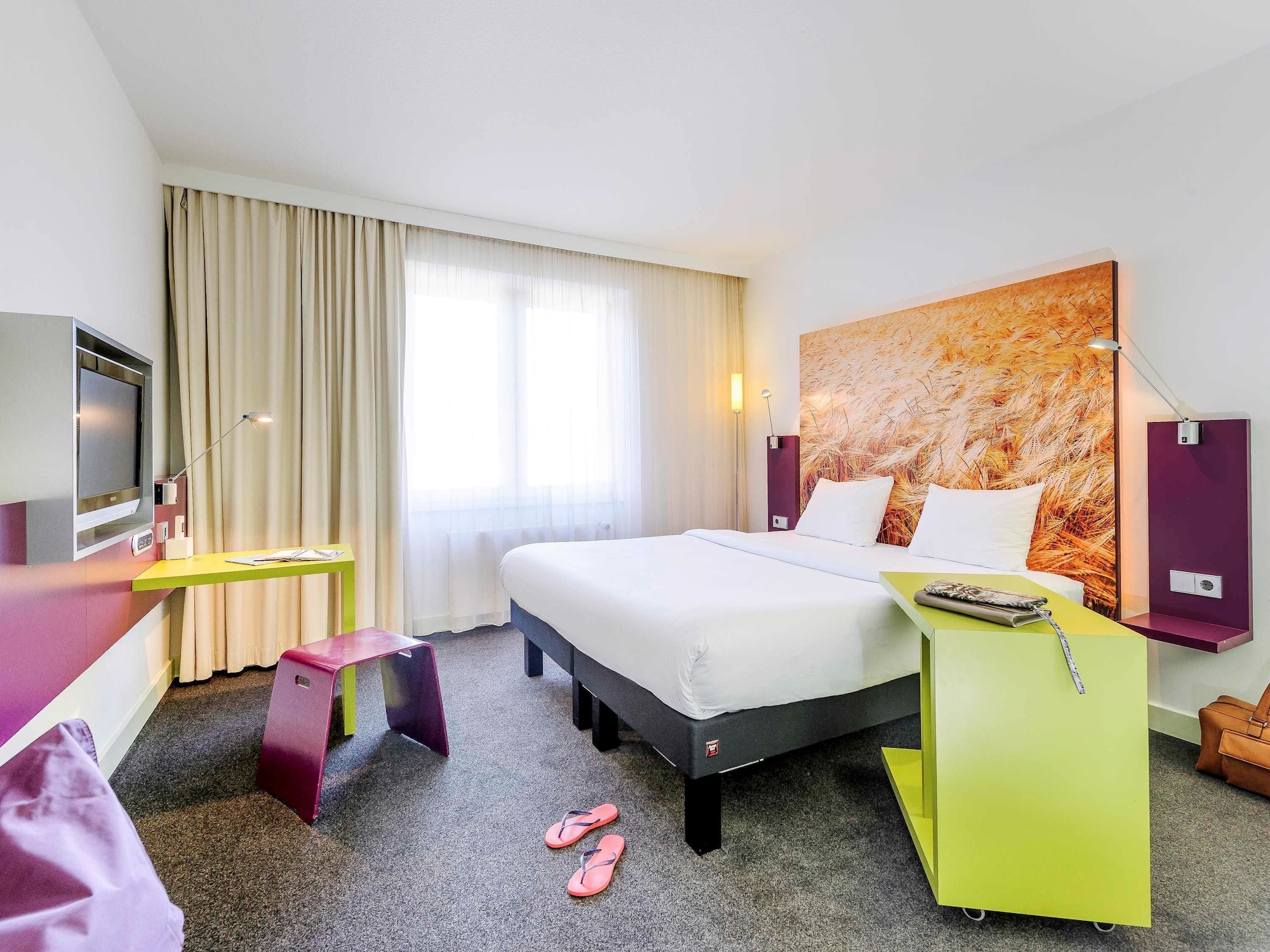 غرفة قياسية بسريرين منفصلين، Ibis Styles Hamburg Alster City 9/10