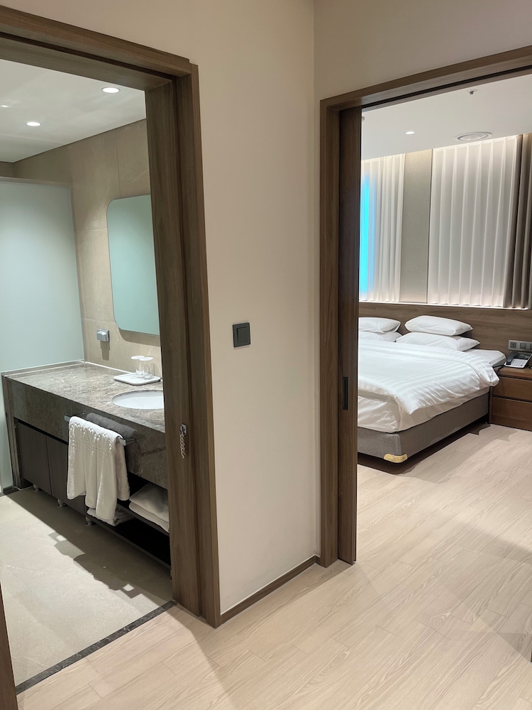 جناح فاخر بسرير كوين، Hotel International 4/10