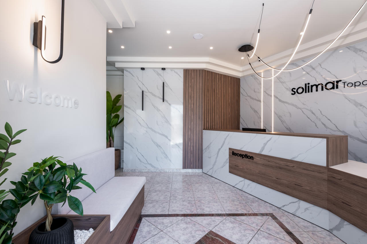 Lobby at Solimar Topaz Hotel - Adults Only, Platanias