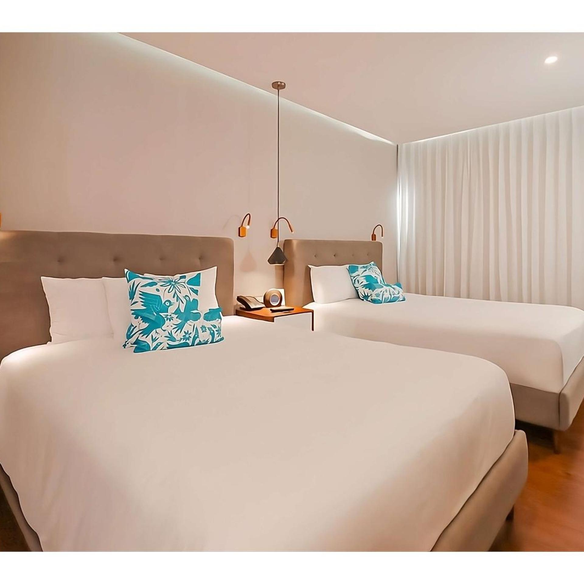 Tower, Deluxe, 2 Double Beds, Courtyard View