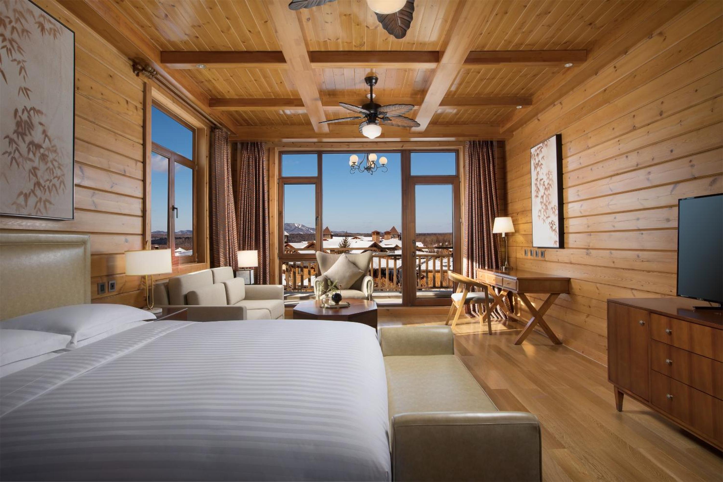 Swiss, Family, Villa, King and Twin Beds, Mountain View, Swissotel Resort Changbaishan 14/16