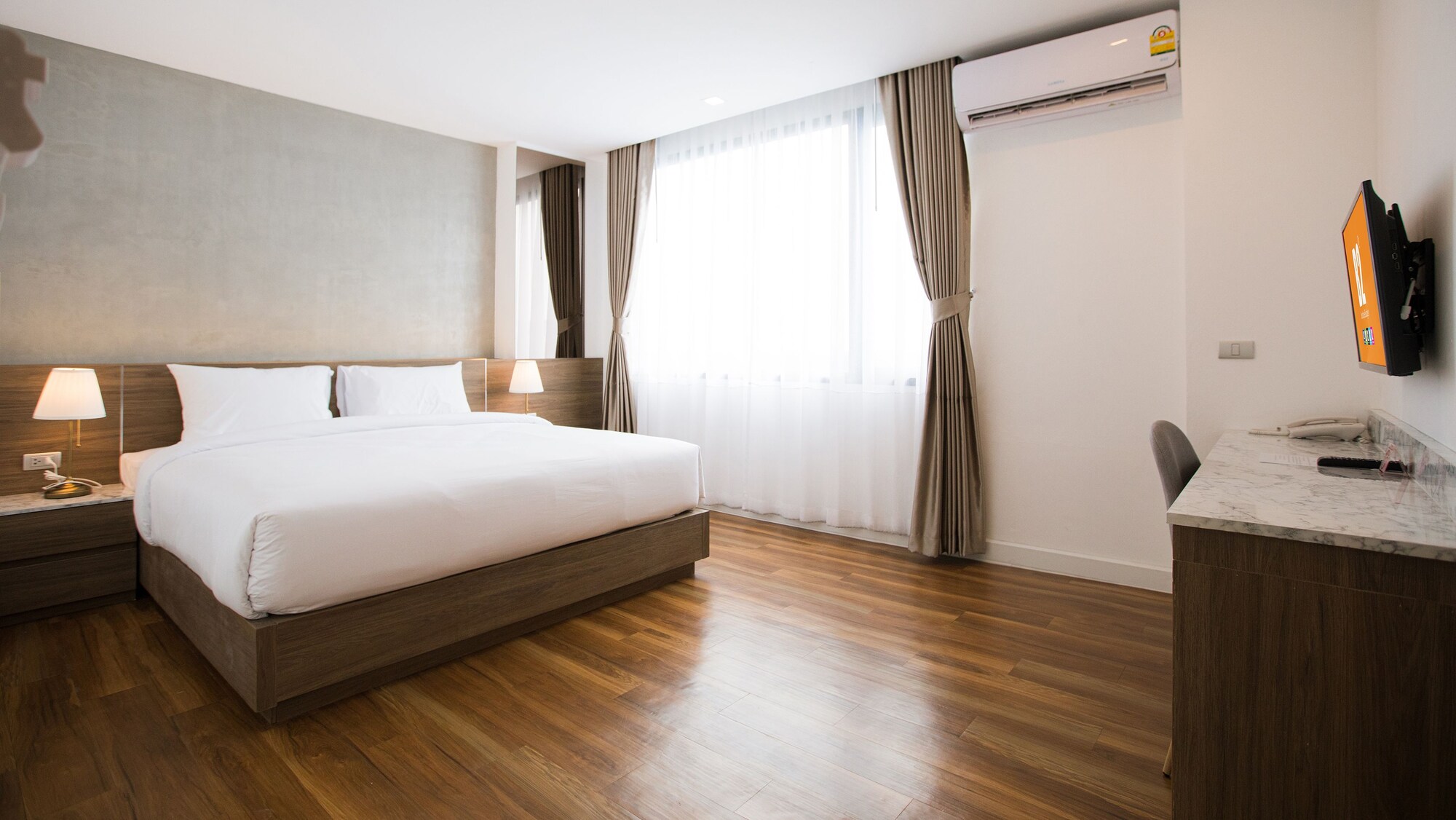 غرفة بريميير سوبيريور بسرير مزدوج، B2 Phitsanulok Premier Hotel 2/4