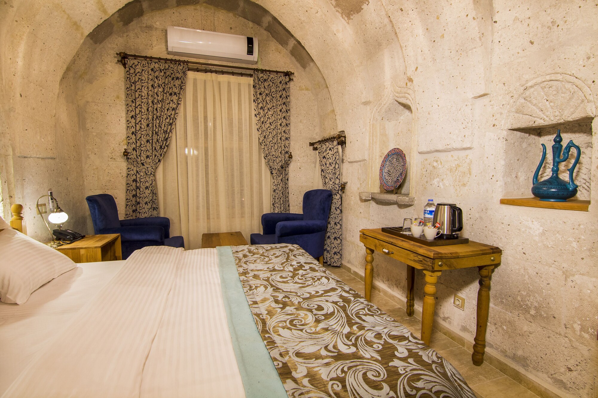 غرفة بانورامية قياسية بسرير كوين، Caldera Hotel 2/10