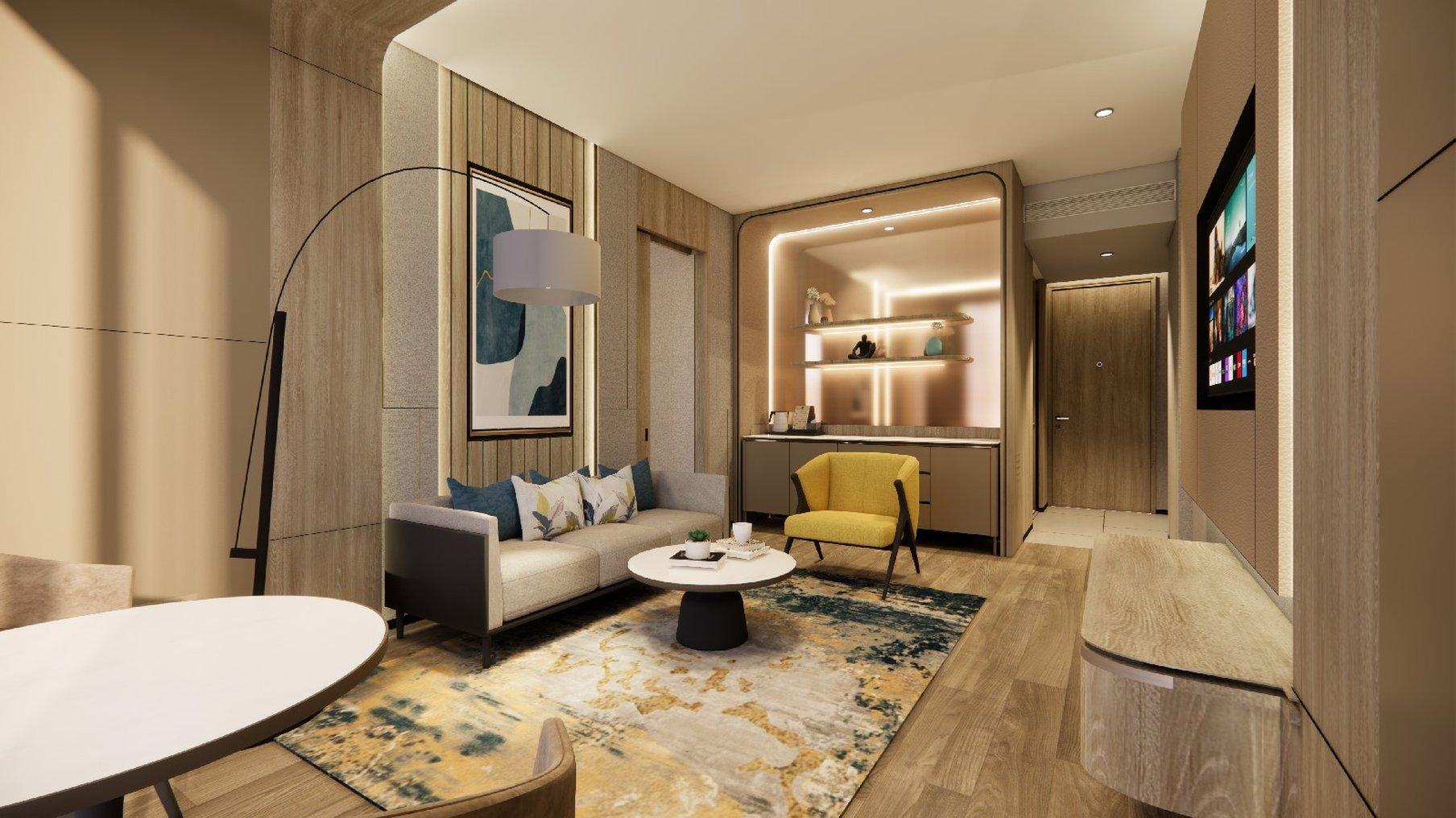 1 Bedroom, Suite, King Bed, City View