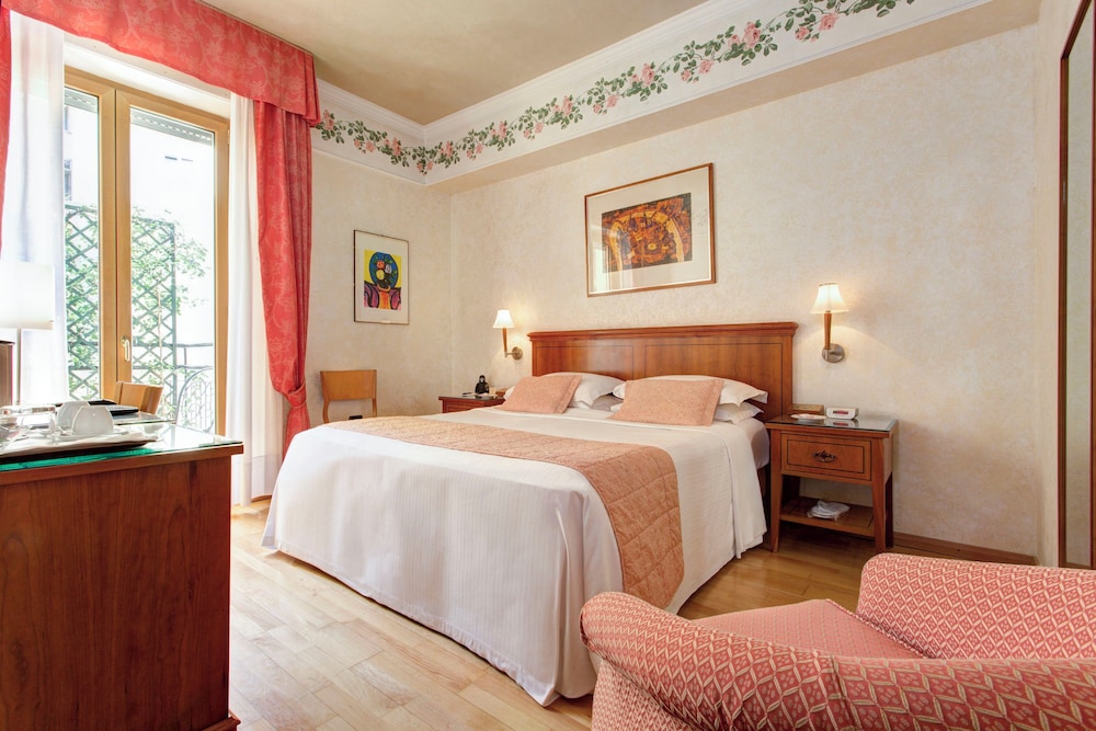 غرفة قياسية بسرير كينج، Hotel Firenze (ex Best Western) 5/7
