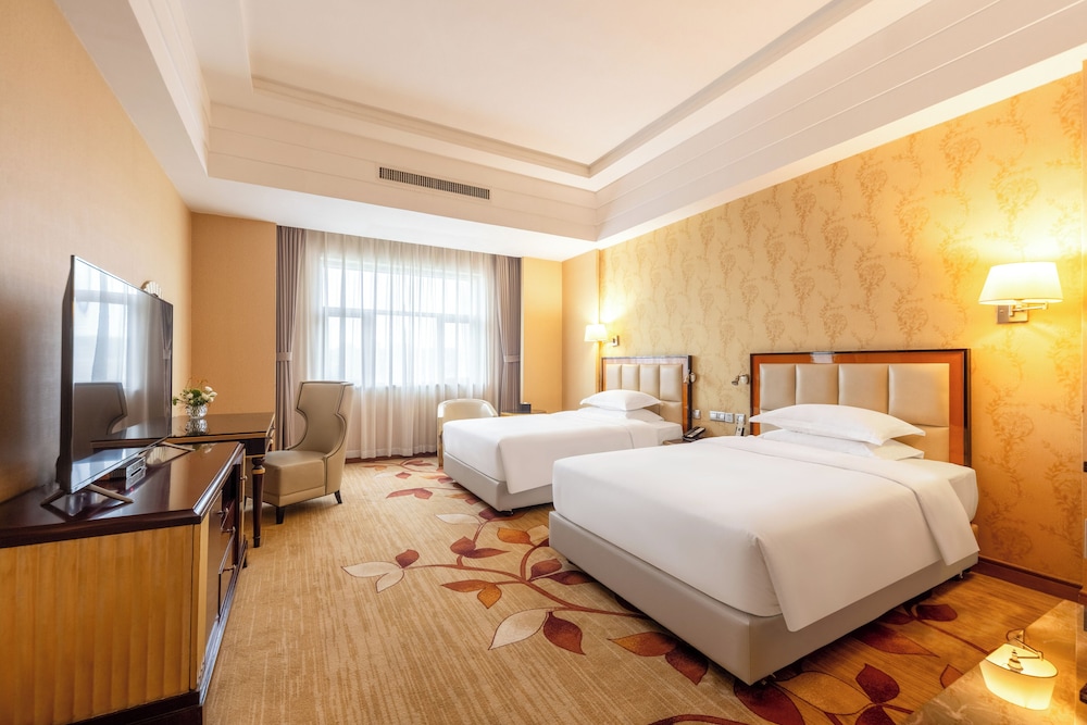 غرفة ديلوكس بسريرين منفصلين بإطلالة على المدينة، Xinhui Country Garden Phoenix Hotel 5/10