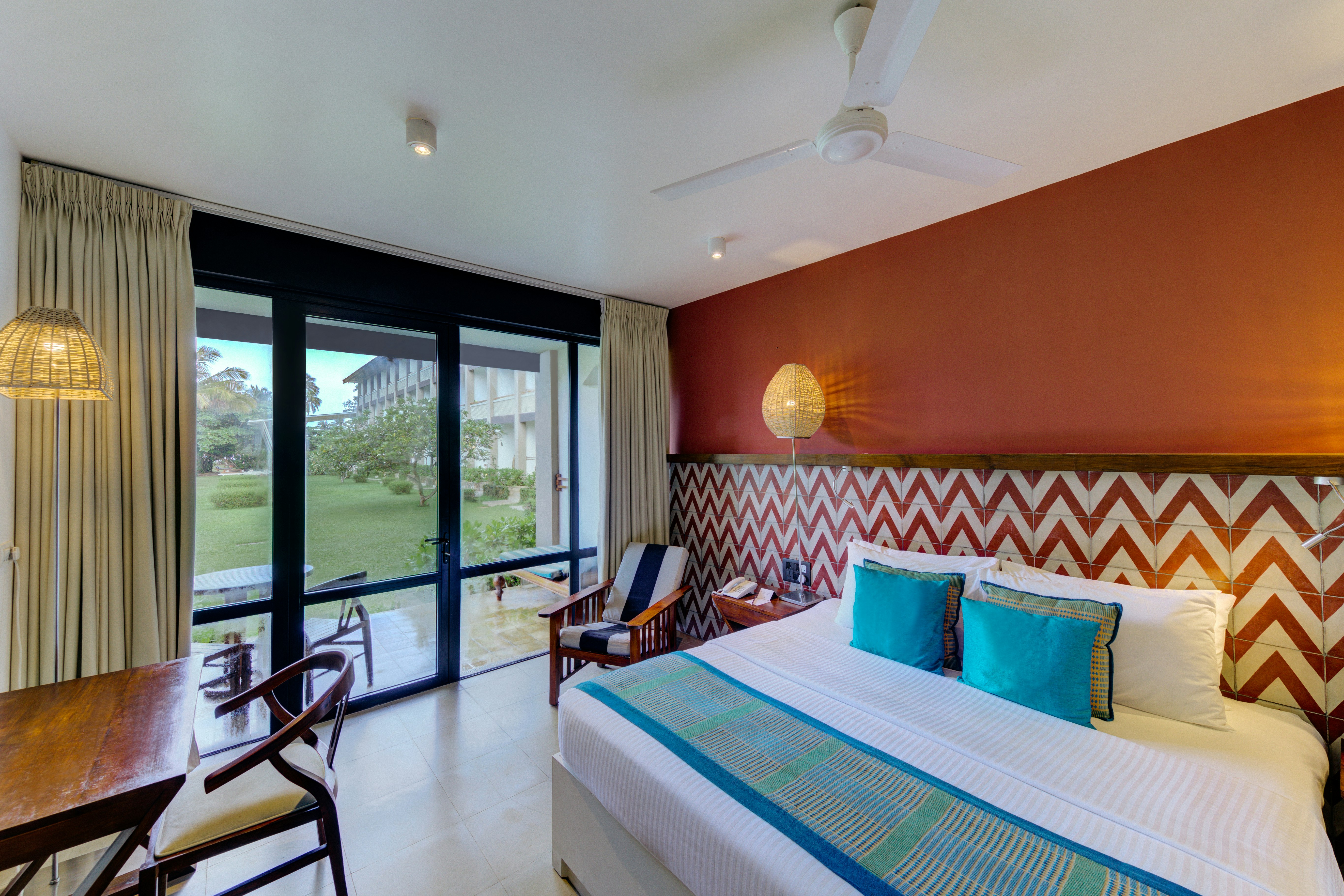 Garden, Superior, King Bed, Terrace